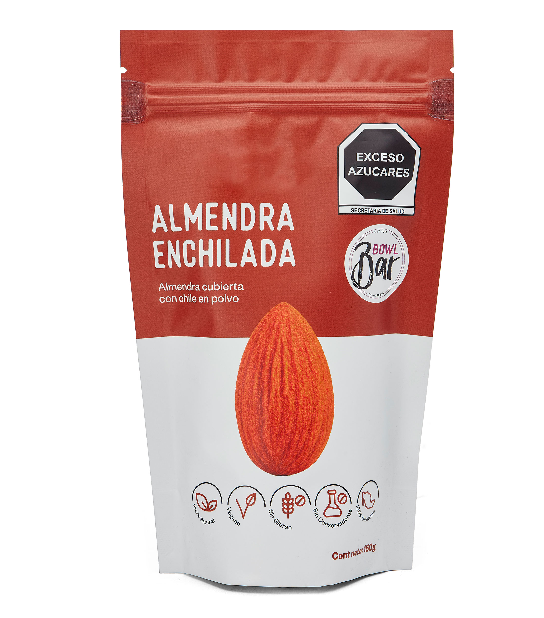 Almendra Enchilada, 150 g