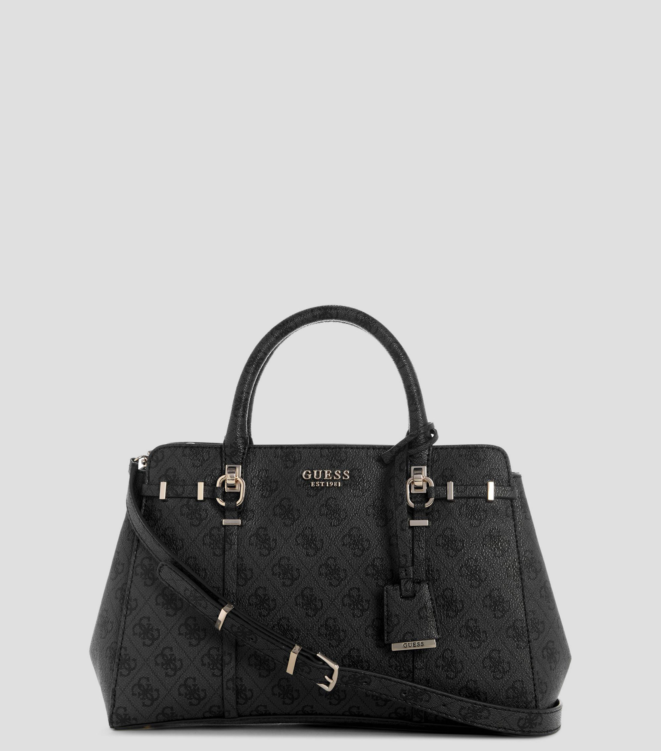 Bolsa Satchel Leona con estampado Mujer