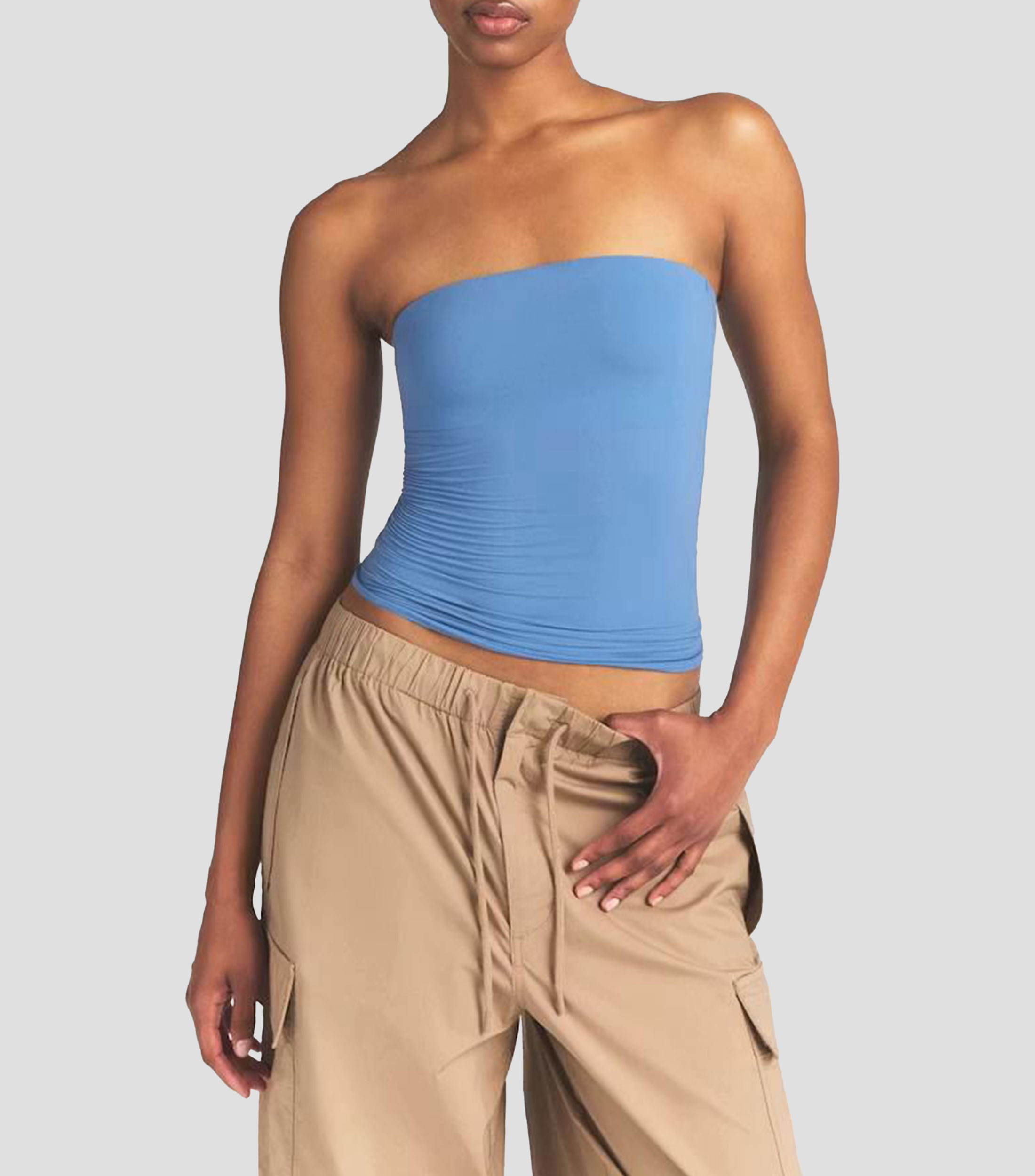 Top liso Mujer