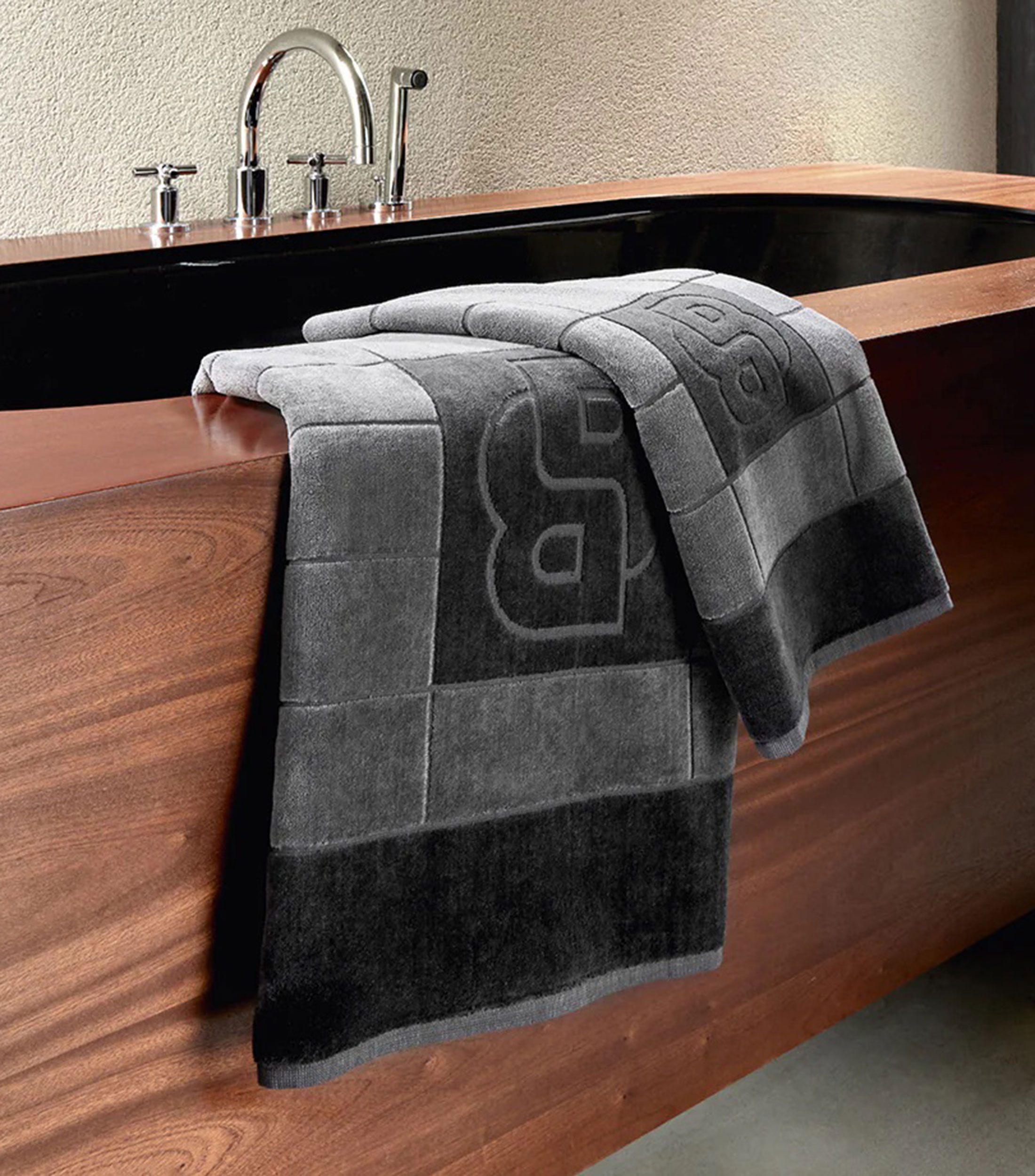 Toalla para manos Boubleb gris