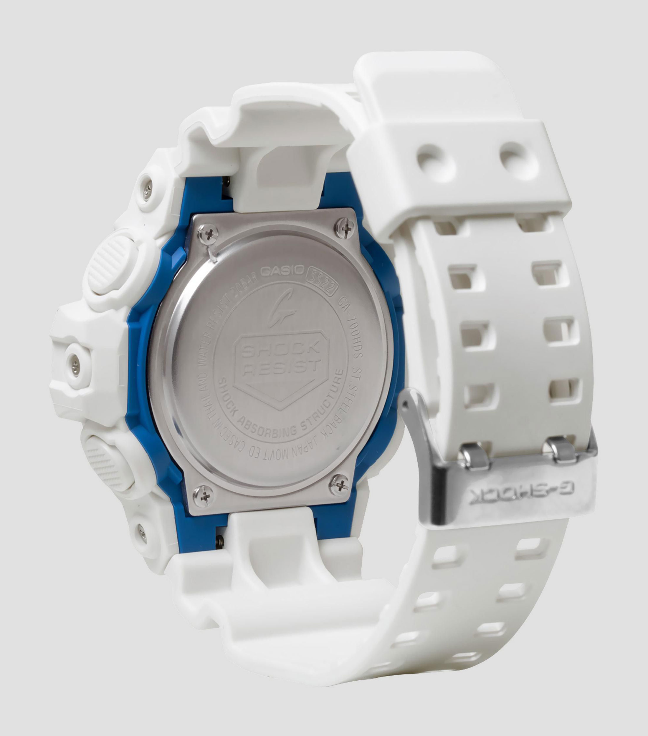 Reloj Para Hombre G-Shock Ga-700 Casual, Blanco