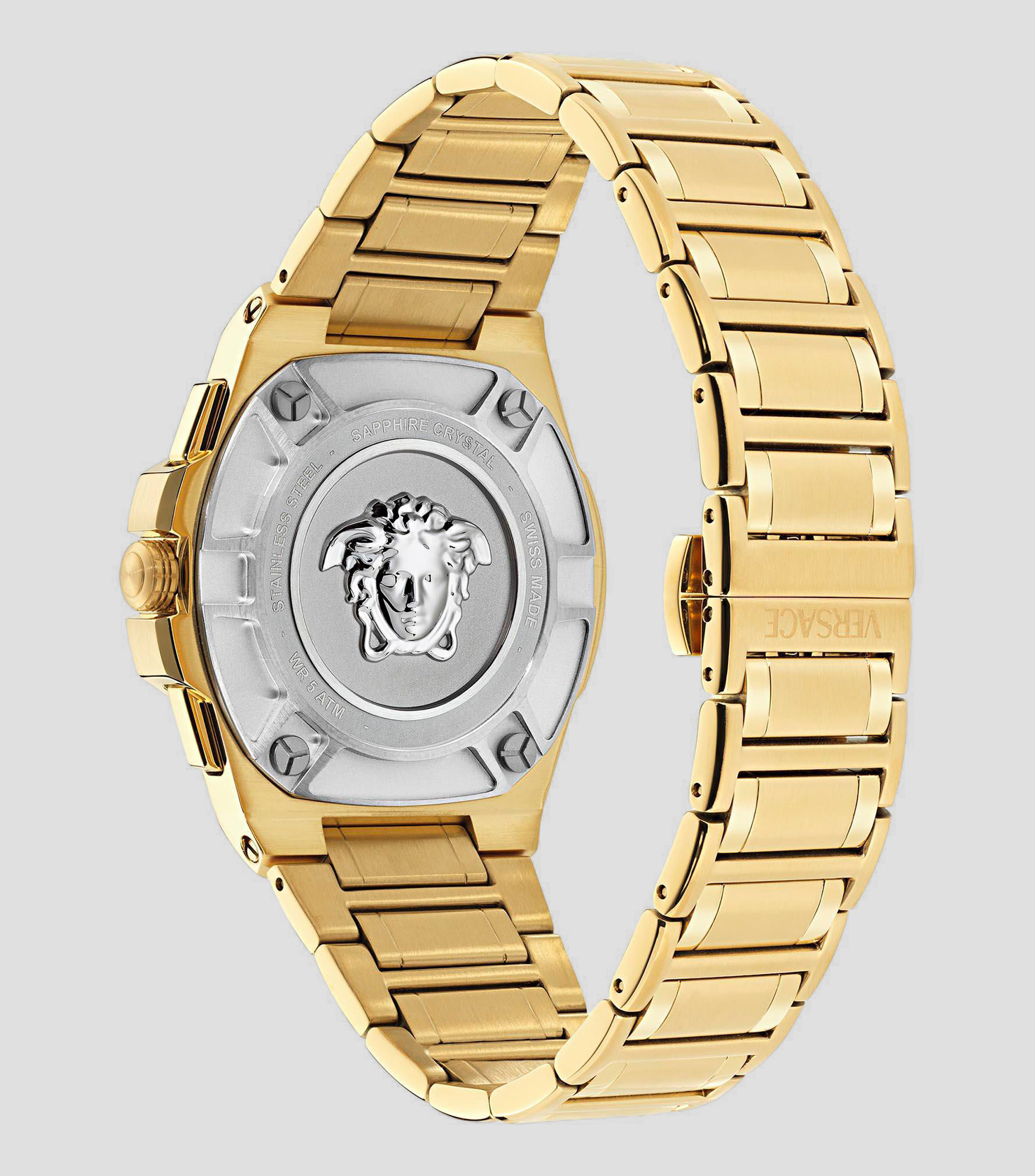Reloj para Hombre Greca Reaction Deportivo Amarillo, Plateado