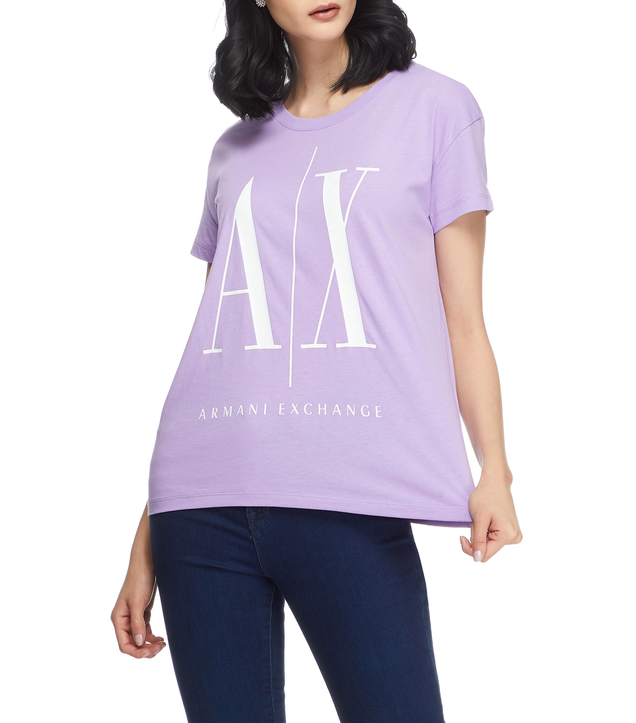 Armani Exchange Playera manga corta Mujer El Palacio de Hierro