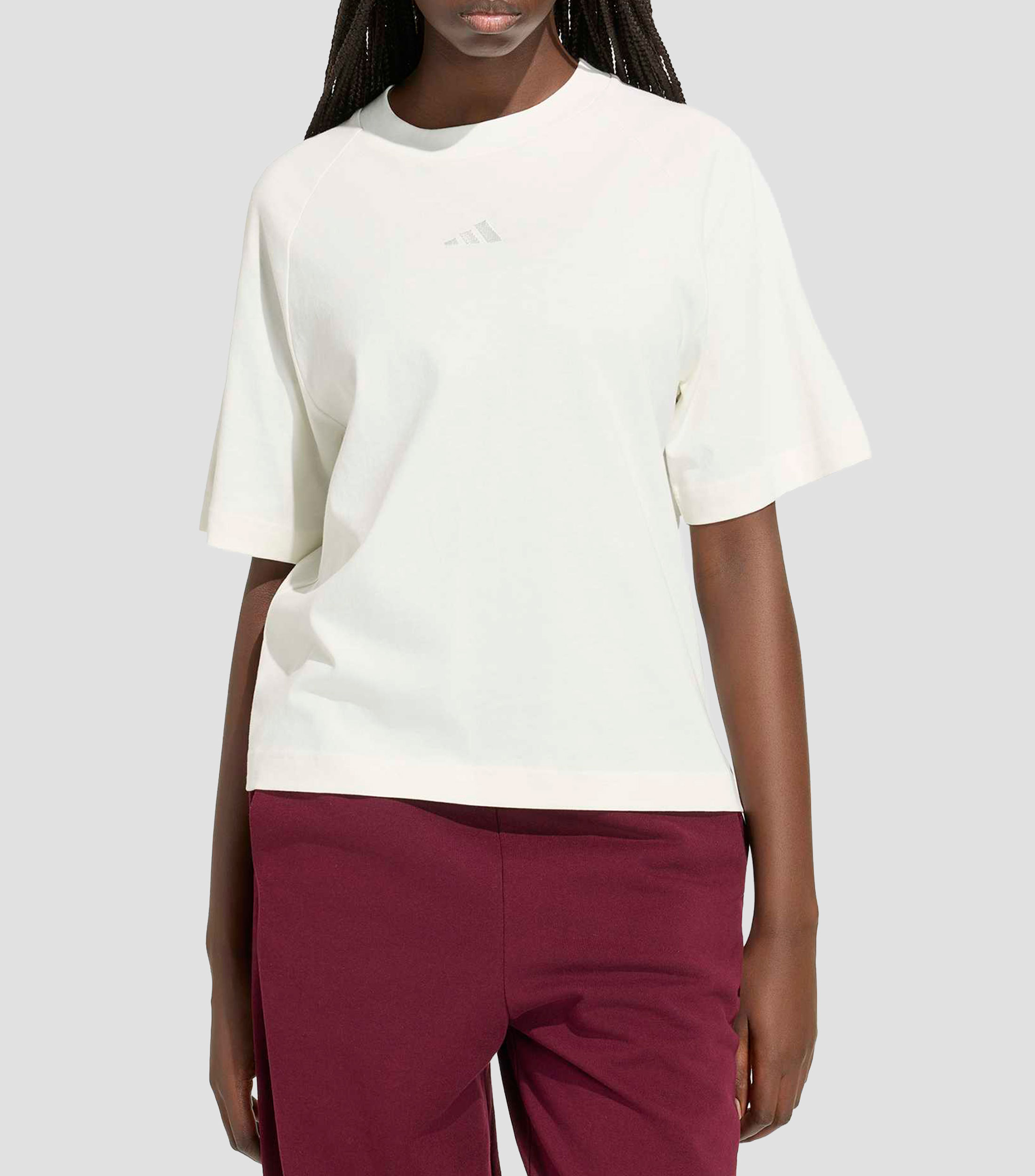 Playera deportiva Kit cuello redondo manga corta lisa Mujer