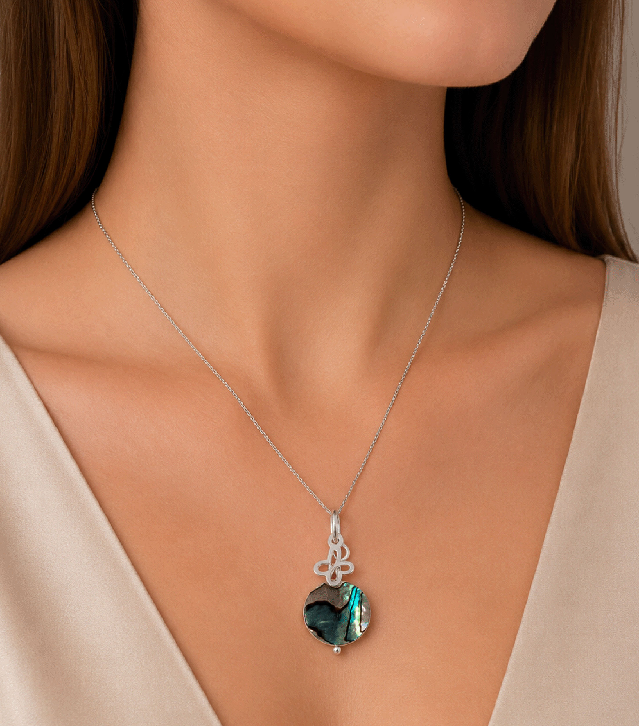 Dije en Plata .925 Mariposa Mujer