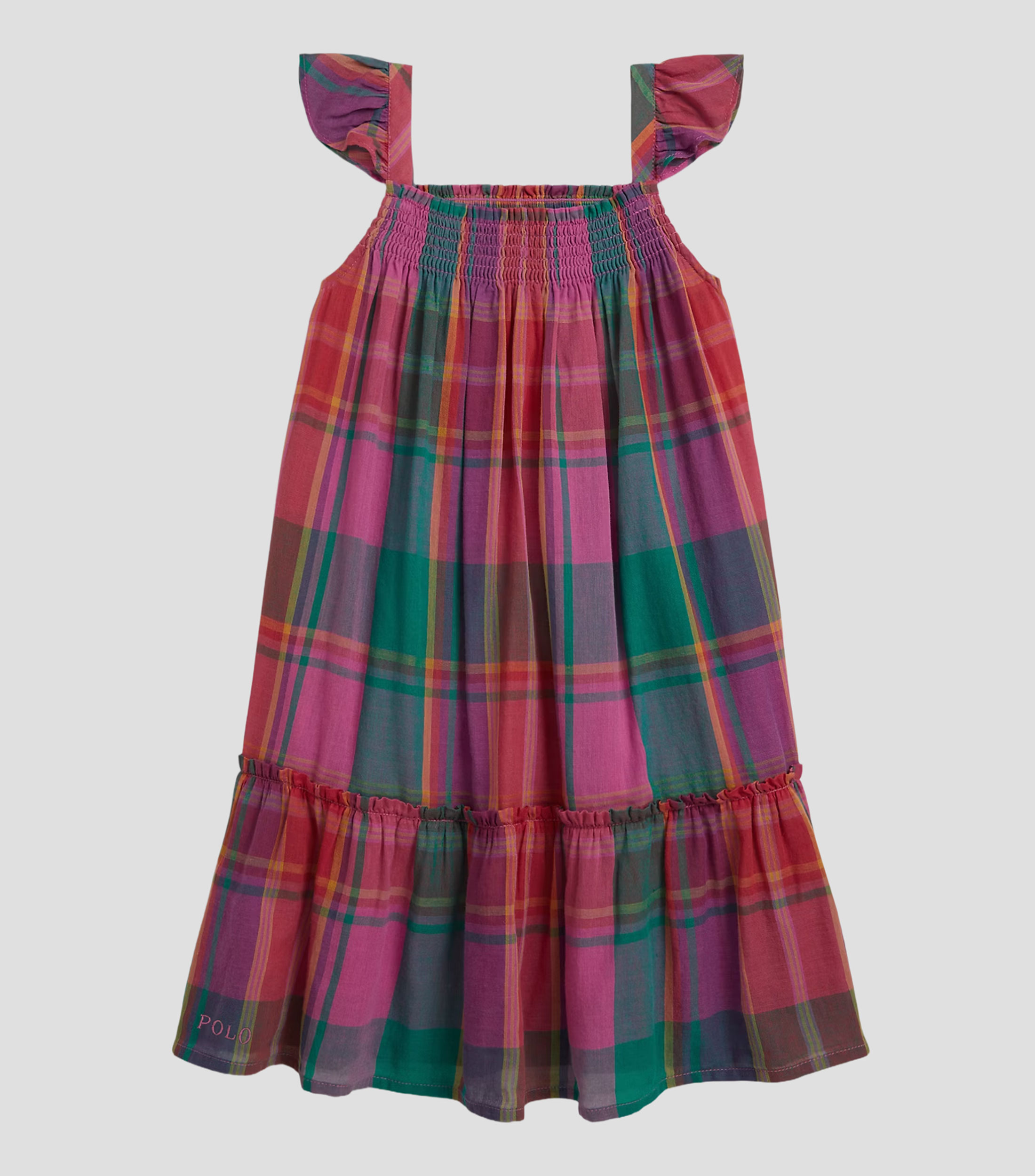 Vestido con cuadros Niña
