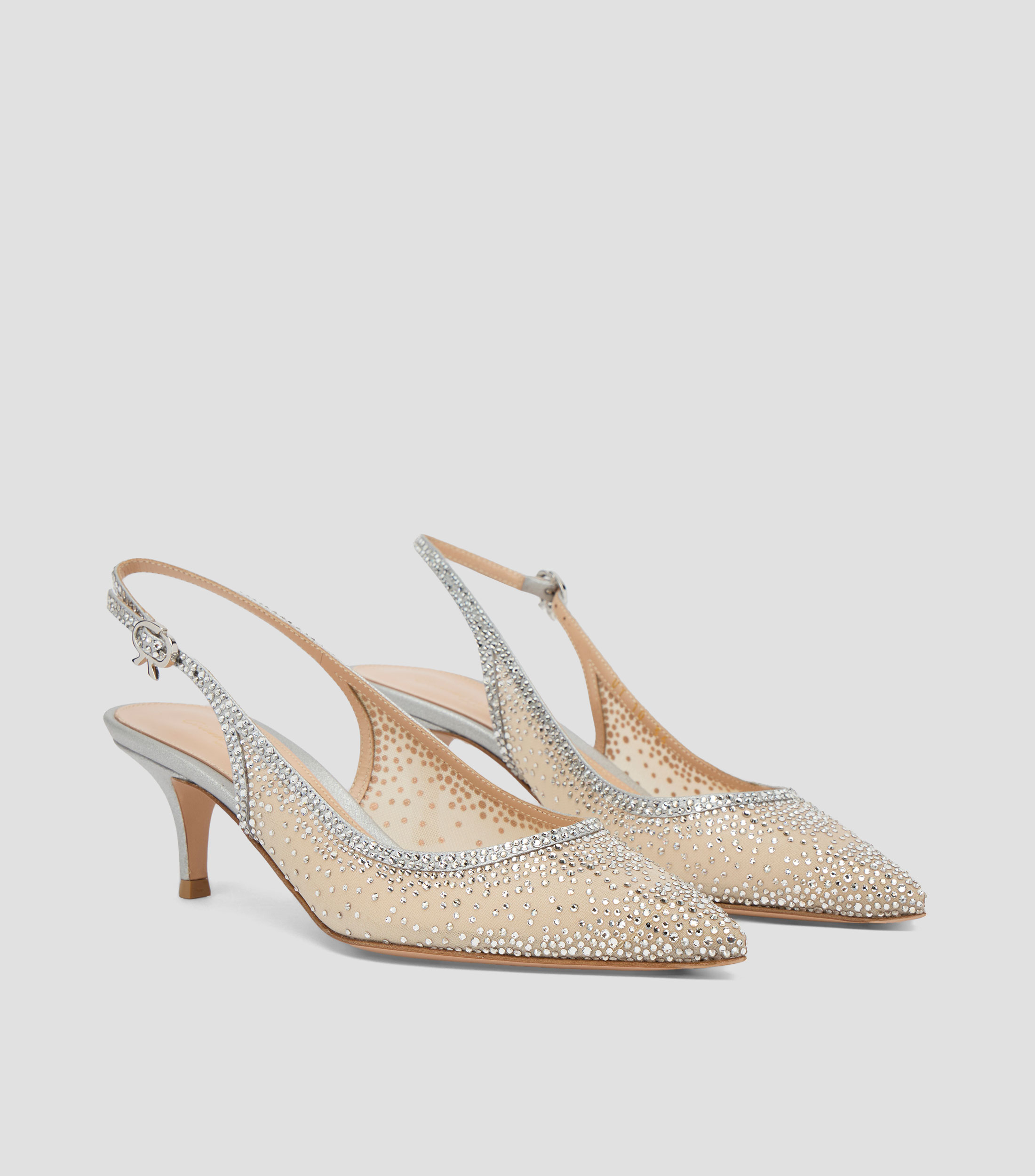 Zapatillas con Tacon Bajo Media Luna Mujer