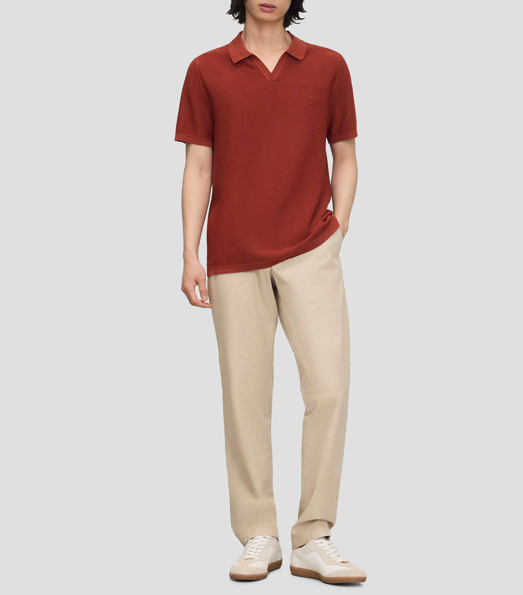 Pantalón tipo chino Hombre