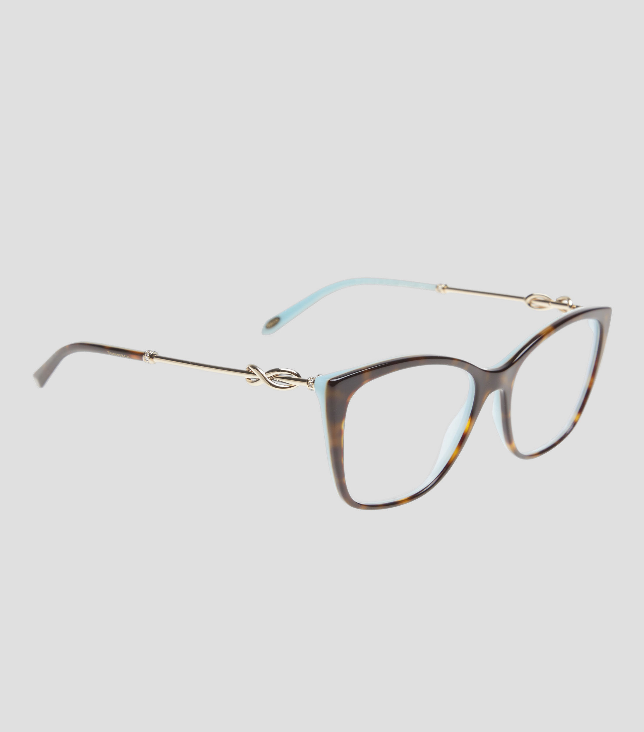 Lentes oftálmicos Cuadrados Havana y Azul Mujer
