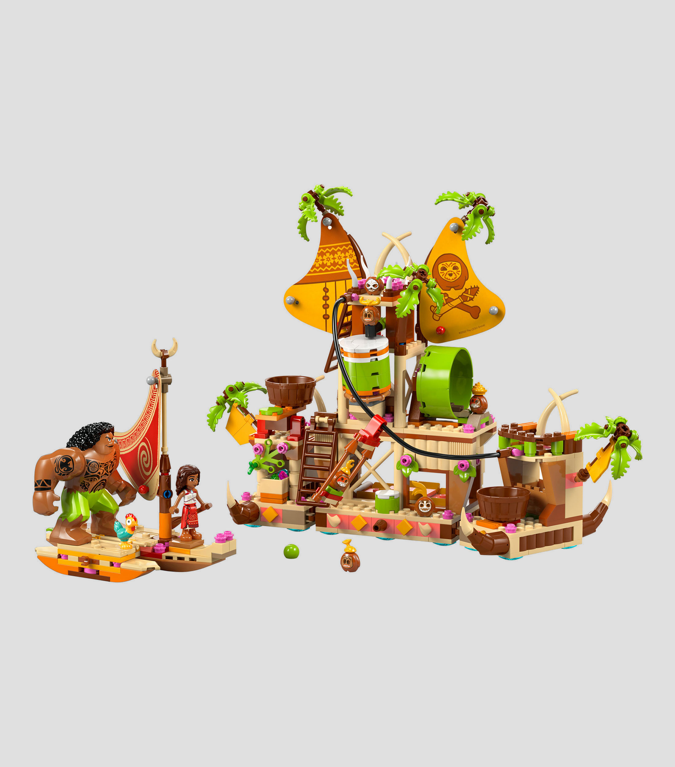 Lego Disney Moana 2 Barcaza de los Kakamora Juguete 43258