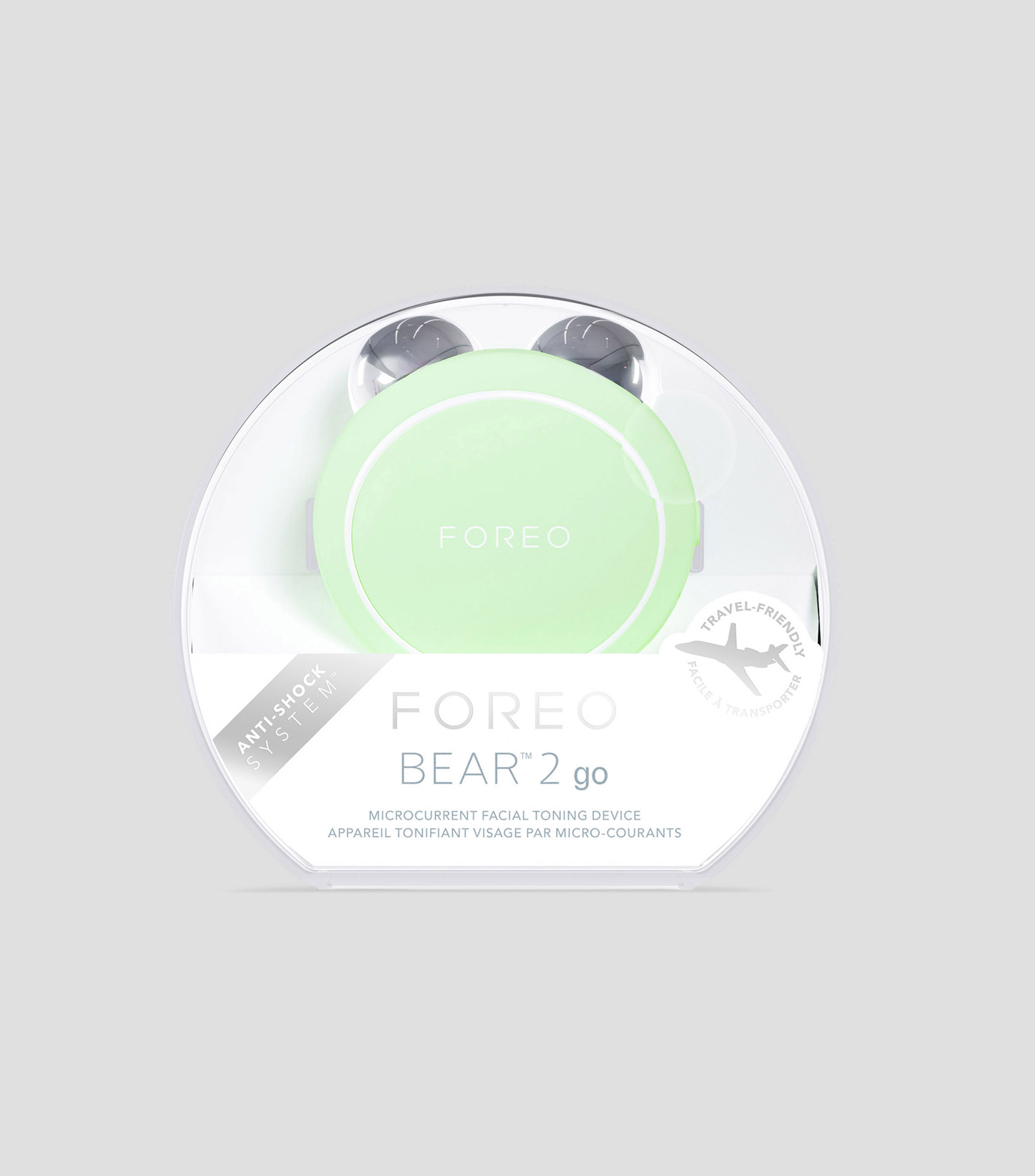 Tonificador facial de microcorrientes BEAR 2 go Pistachio