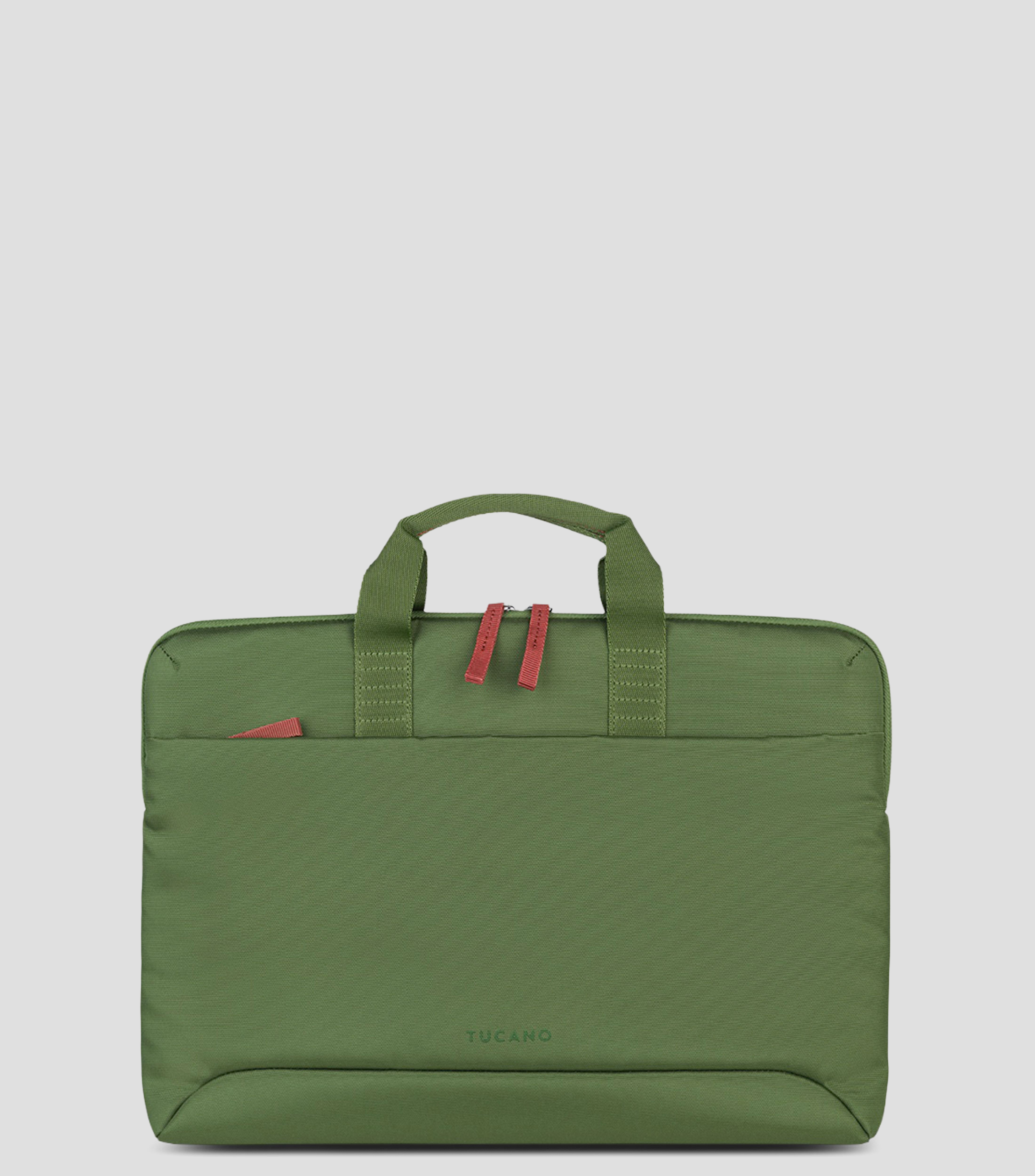 Bolso porta laptop 14" verde Smilza liso Unisex