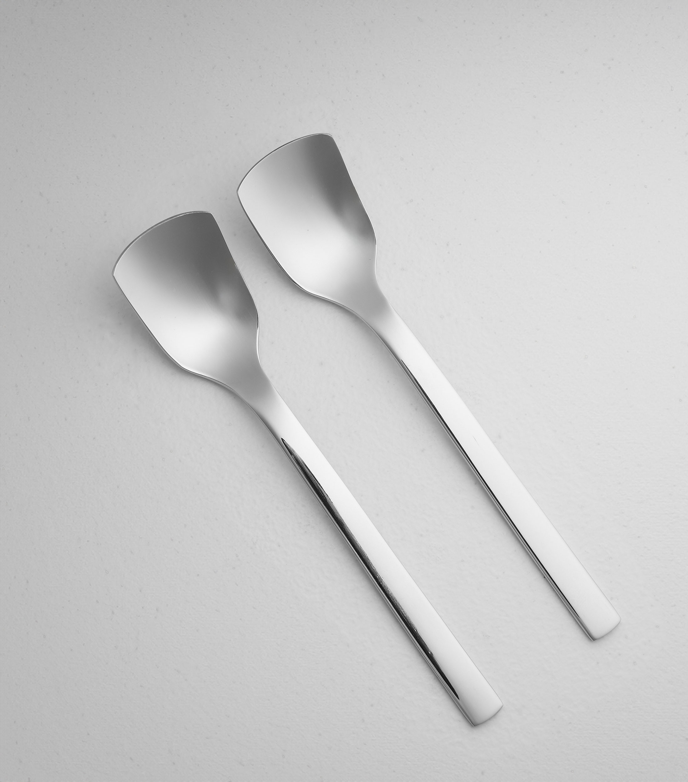 Set 6 Cucharas para helado Nuova en Acero inoxidable