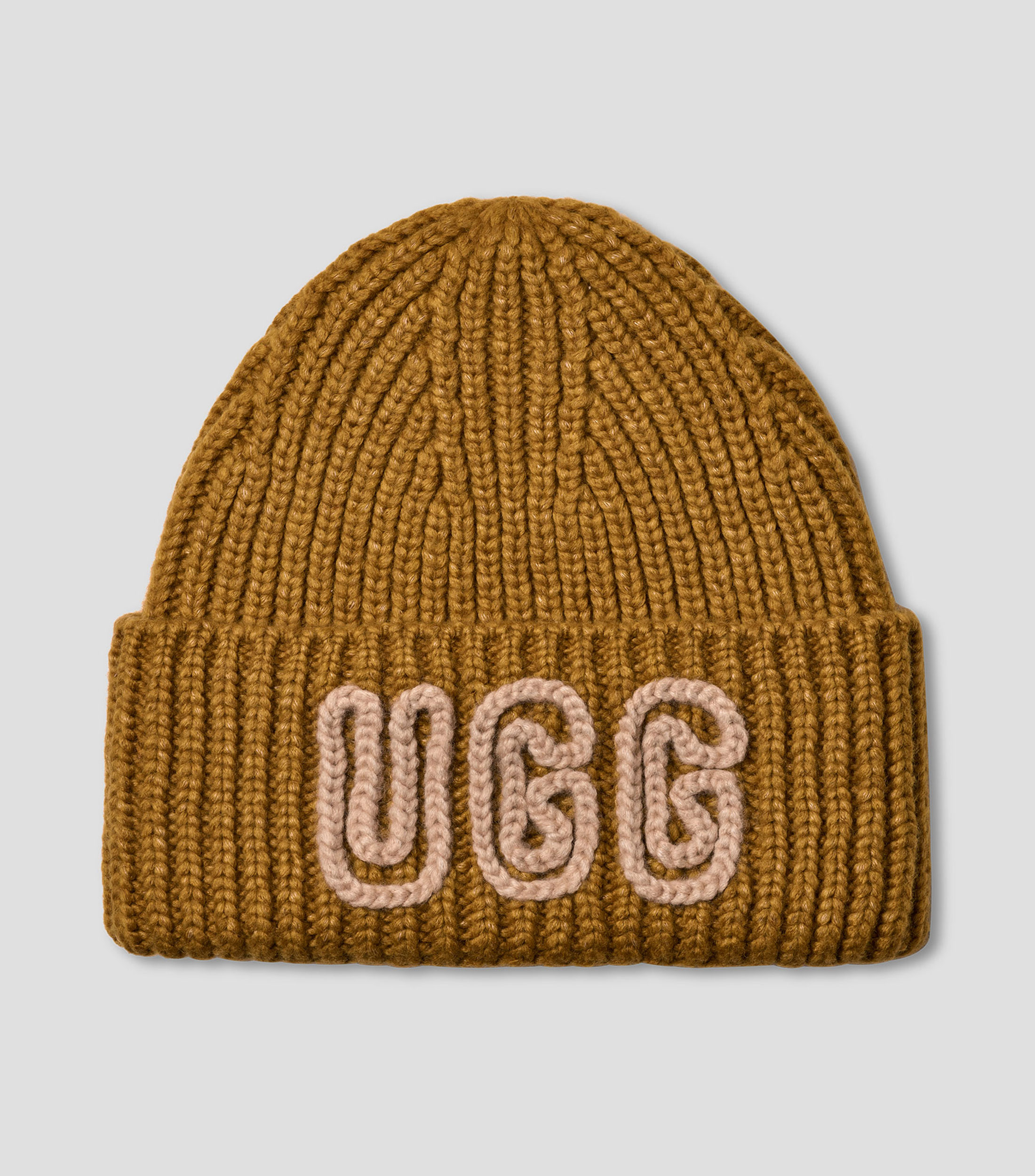 Gorro en tejido de punto liso Mujer