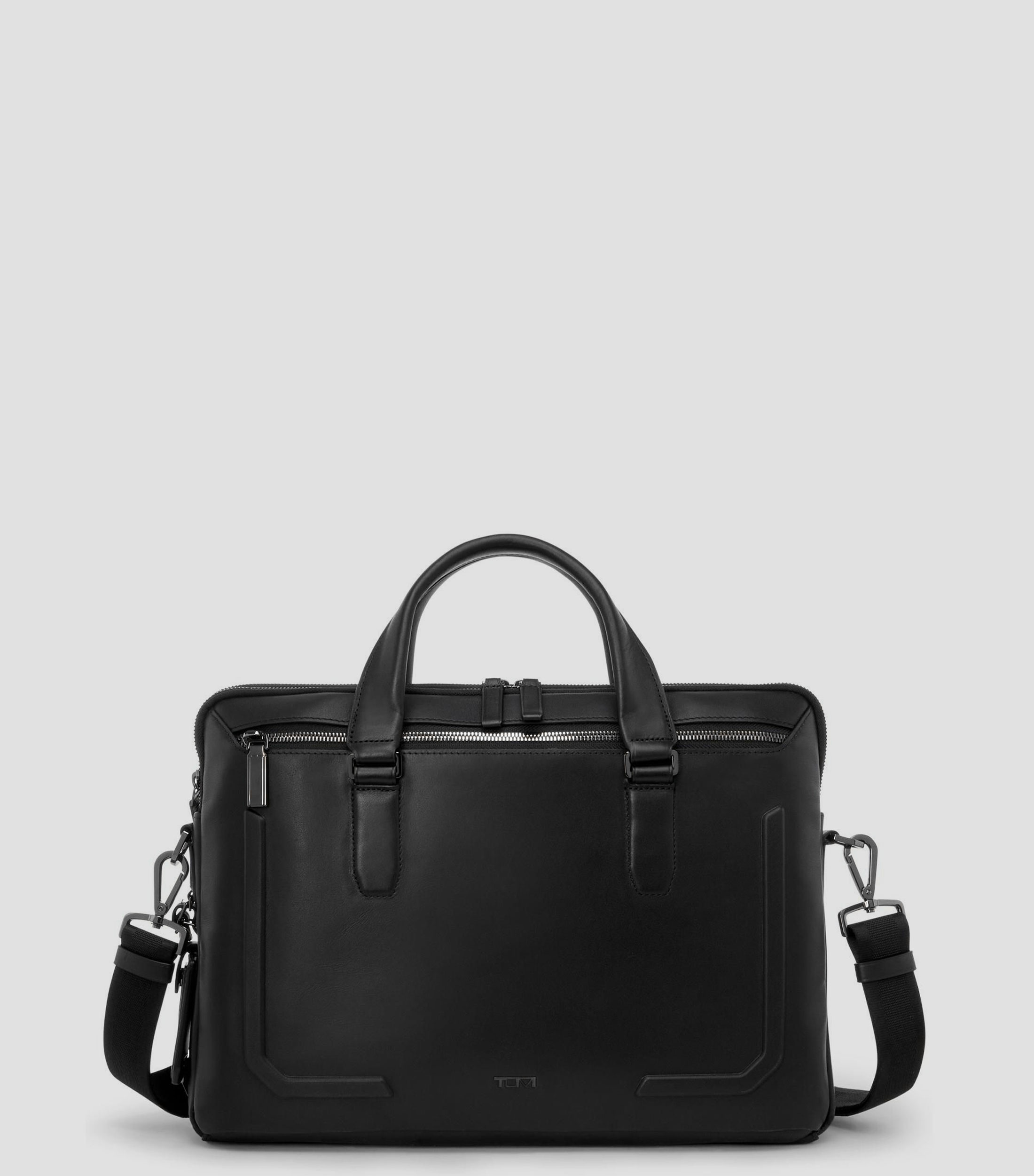 Maletin negro en piel Sycamore Hombre