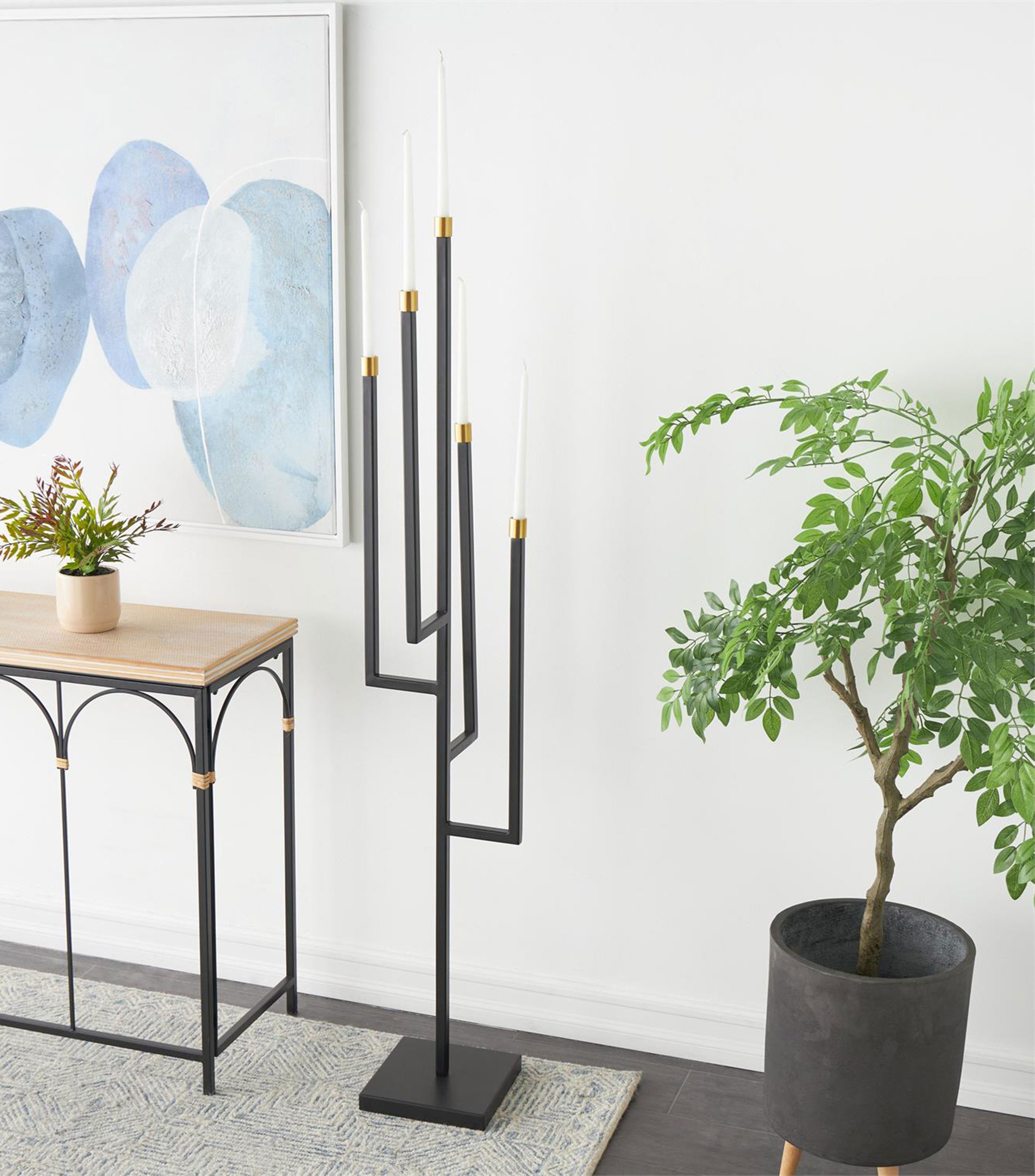 Candelabro Novogratz en metal