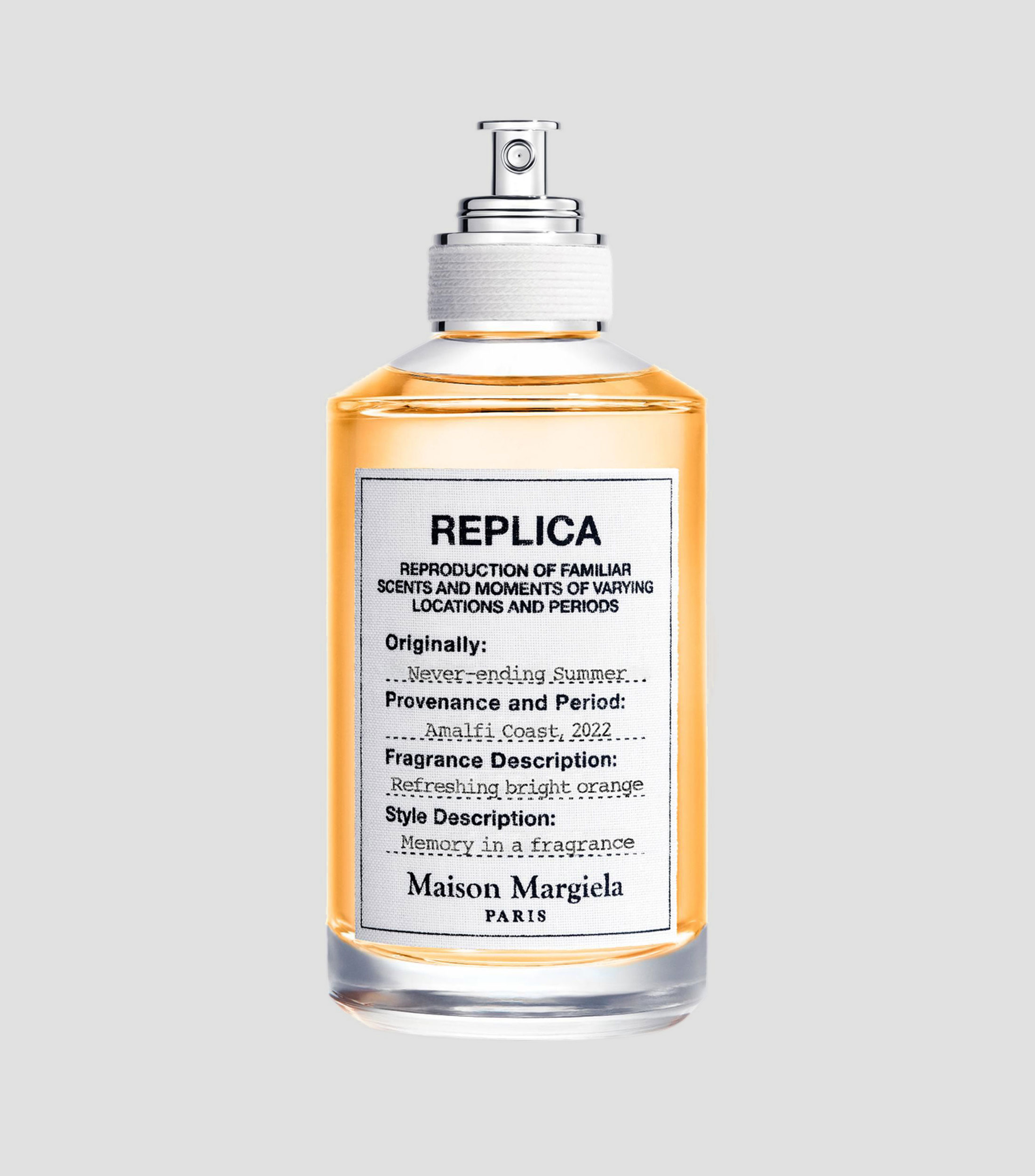 Perfume Replica Never-ending Summer Eau de Toilette, 100 ml Unisex