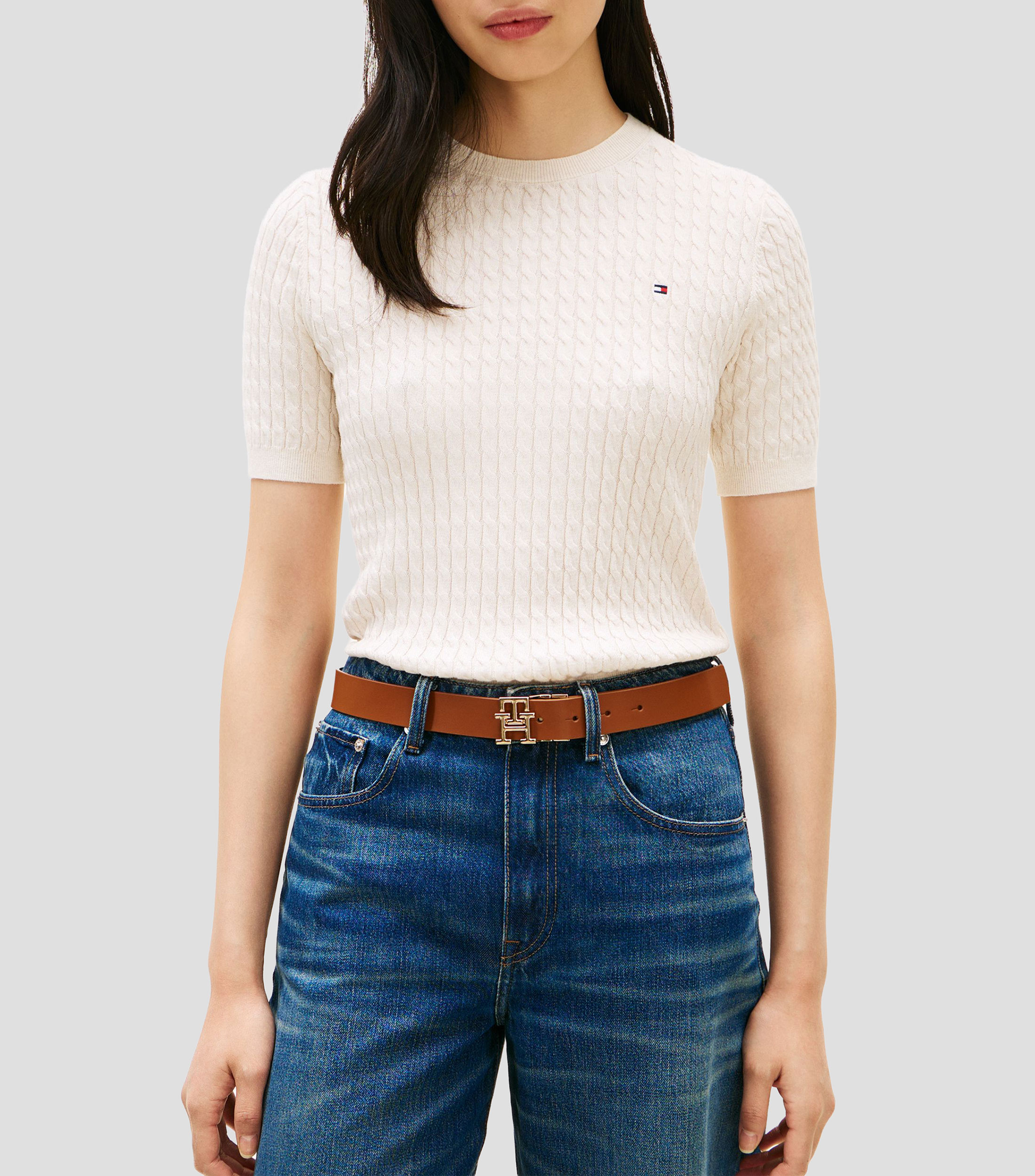 Suéter cuello redondo Mujer
