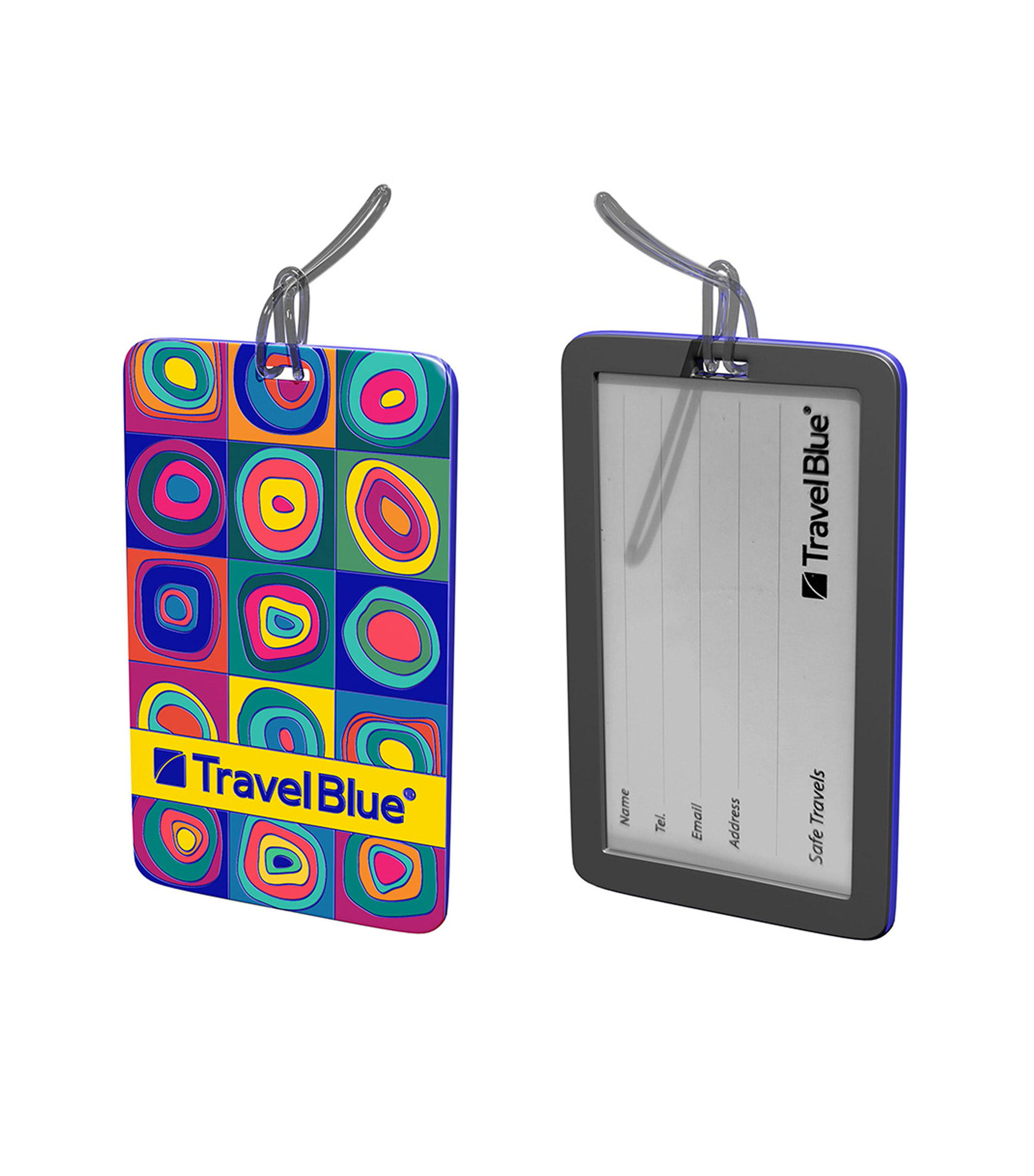 Porta identificación para maleta Squares