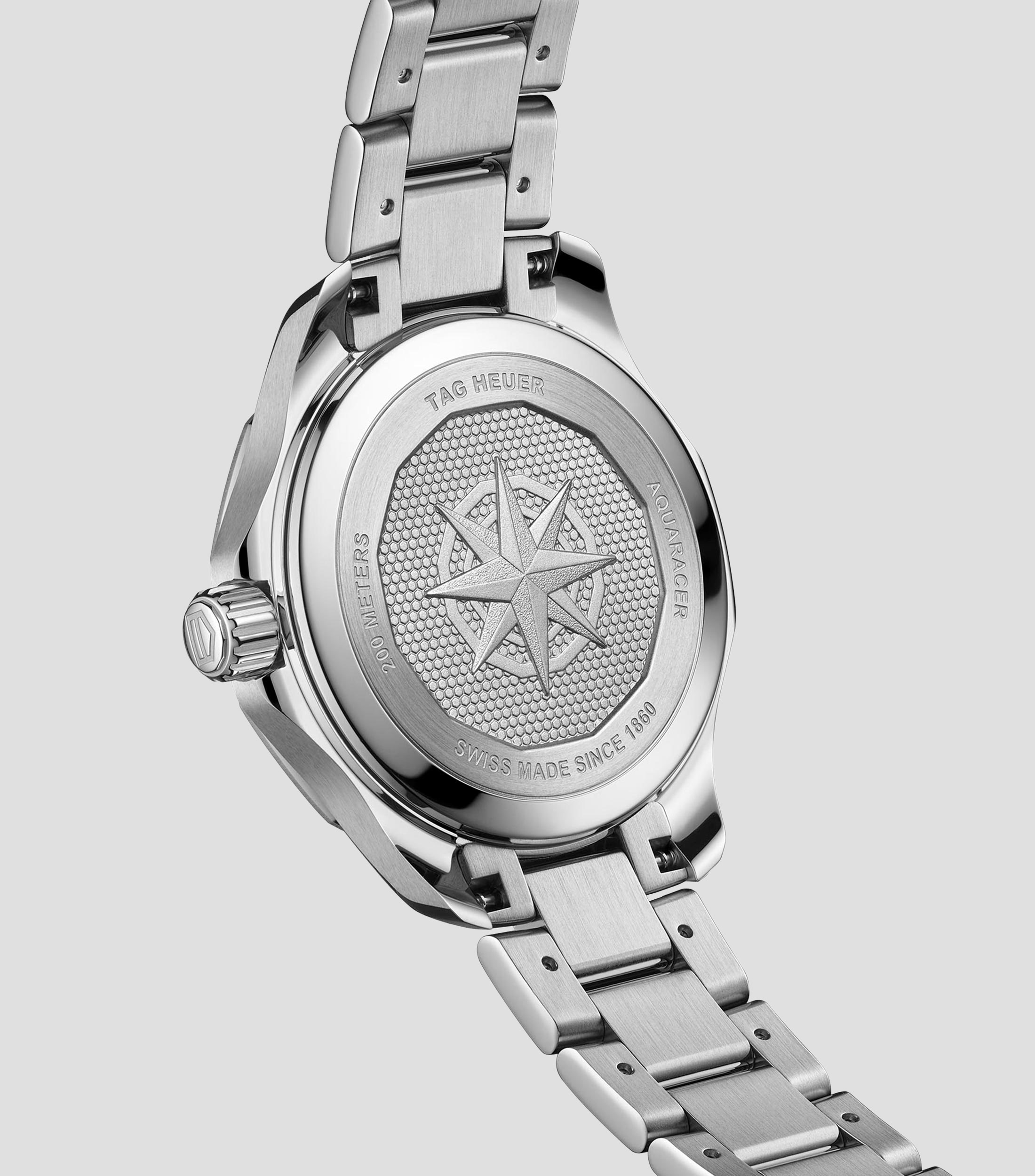 Reloj para Mujer Aquaracer casual plateado/turquesa