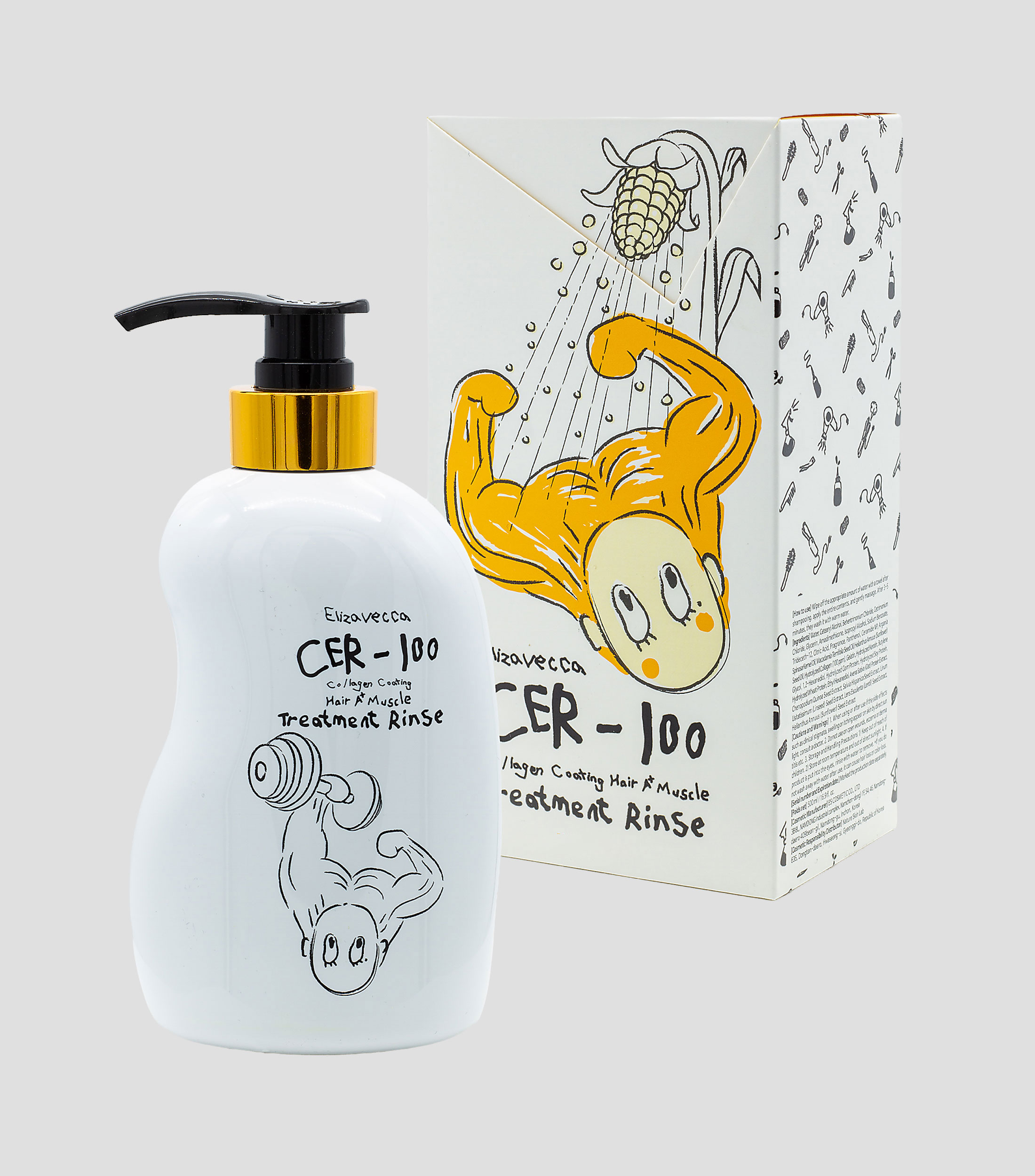 Acondicionador Cer - 100 Collagen Coating Hair Muscle, 500 ml