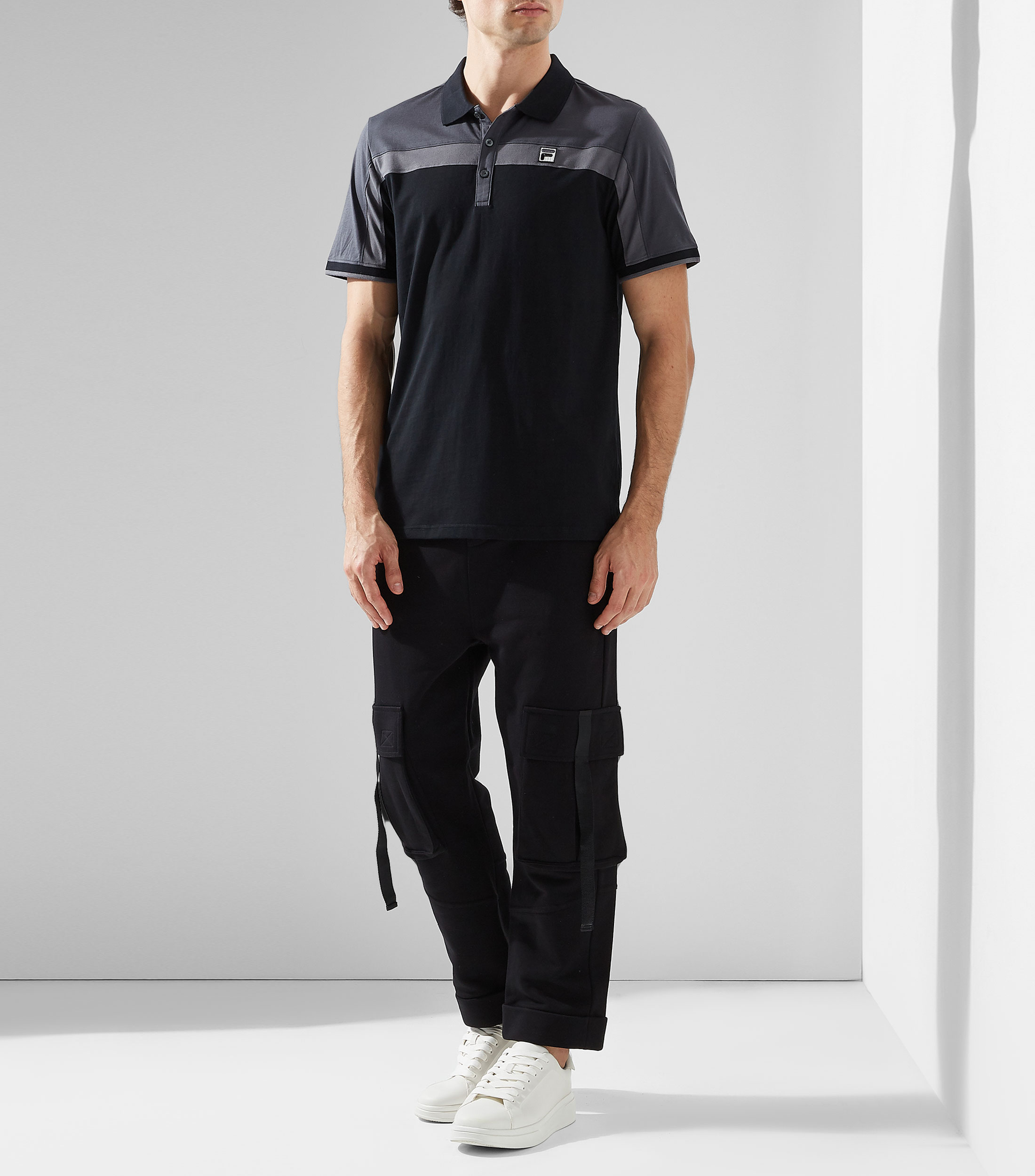 Playera tipo polo manga corta Hombre