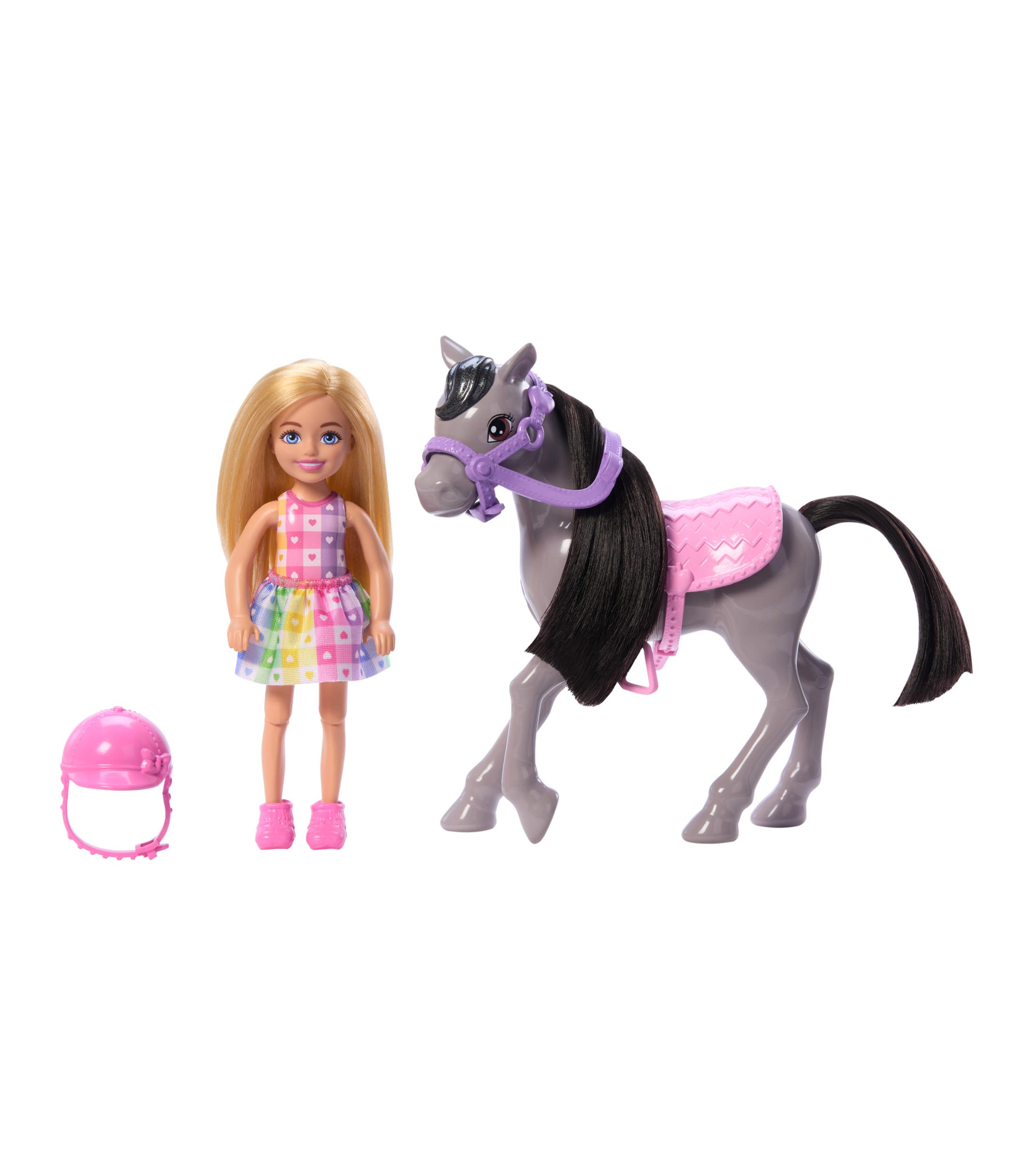 Barbie Set de Juego Chelsea Paseo en Pony