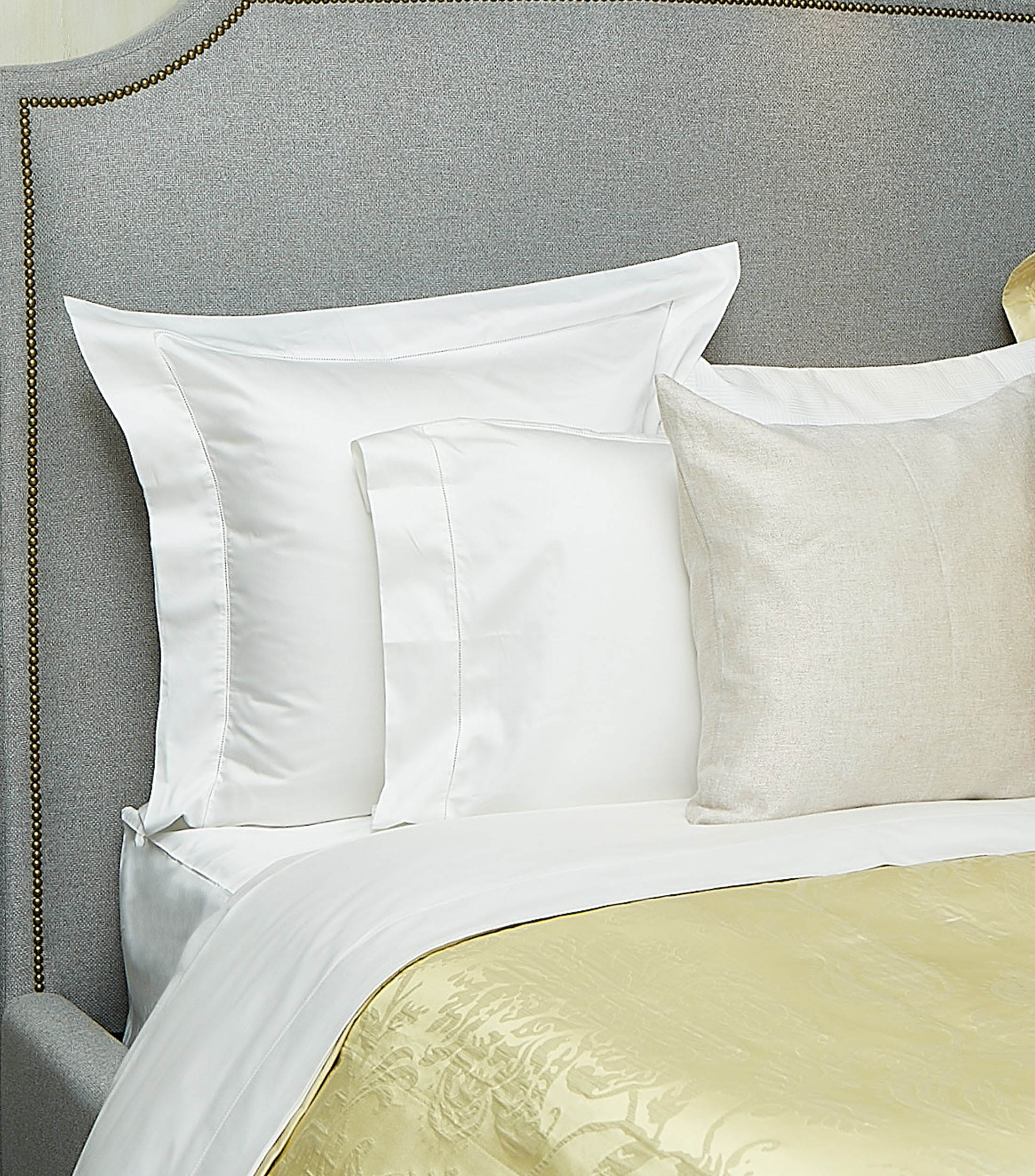 Funda para Almohada King Size en Algodon Blanco
