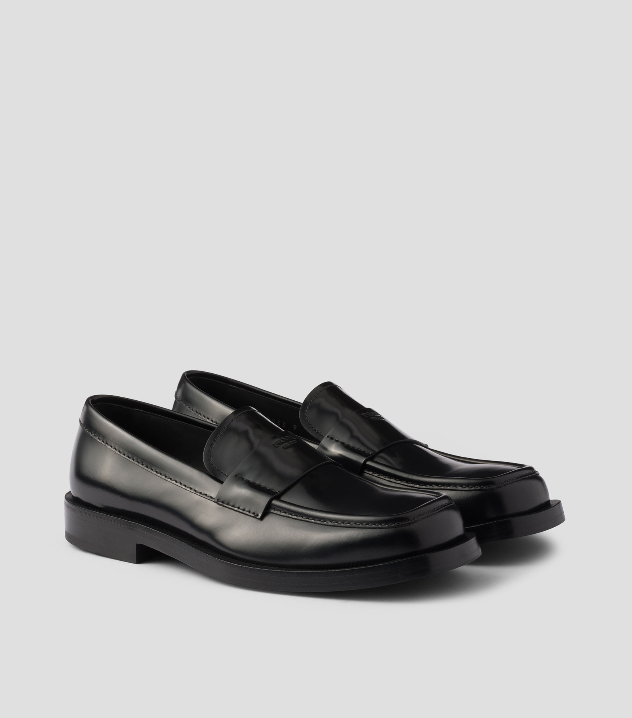 Mocasines en Piel Cepillada Hombre