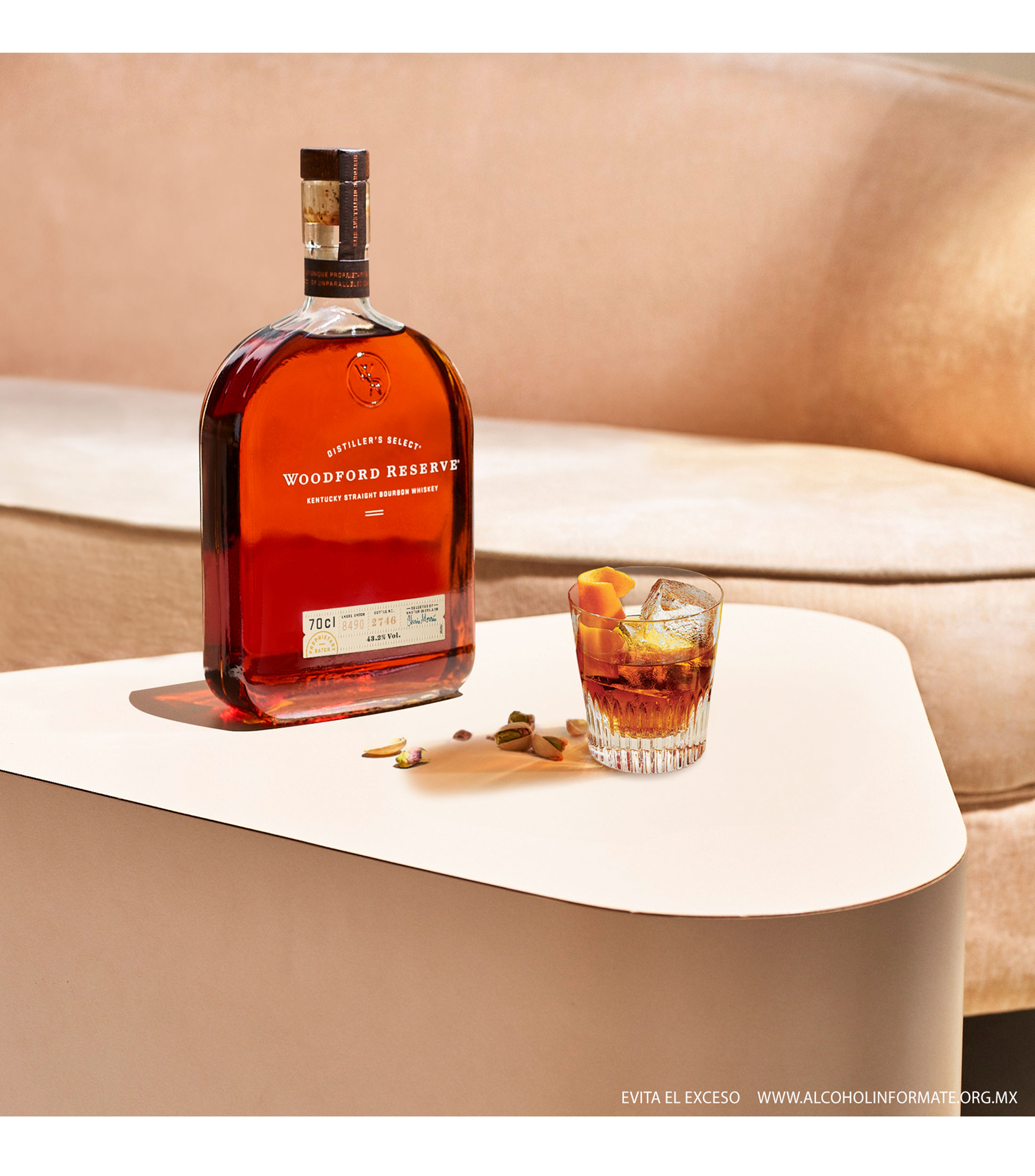 Whiskey Woodford Reserve Straight Bourbon, 750 ml