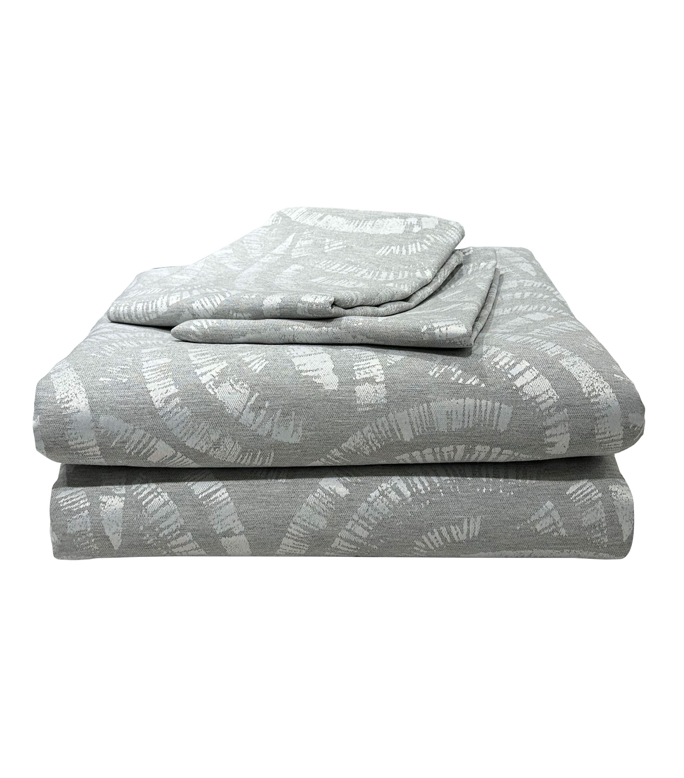 Juego de Funda para Duvet Matrimonial Queen Size Elia Gris
