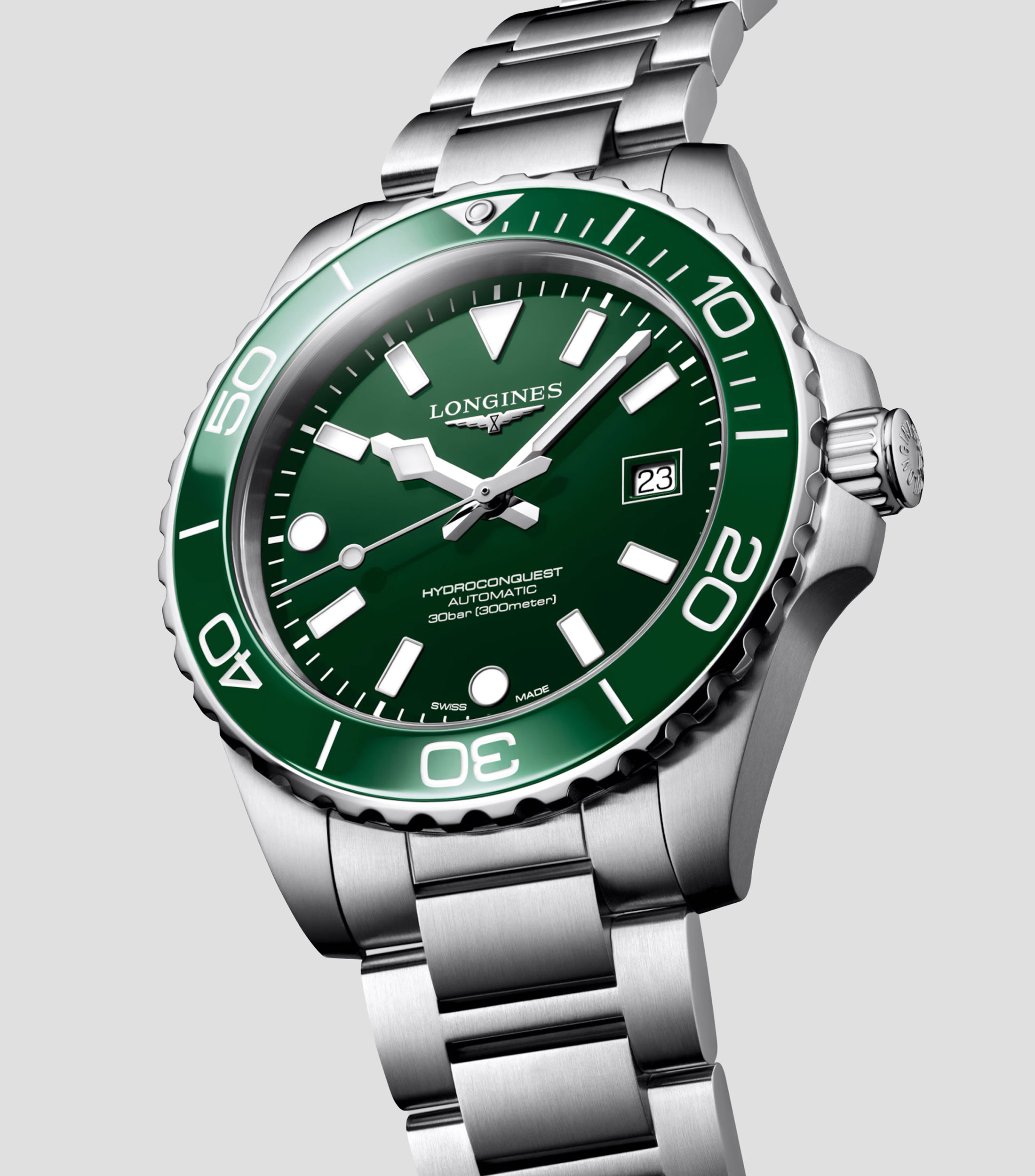 Reloj para Hombre Hydroconquest Casual Plateado