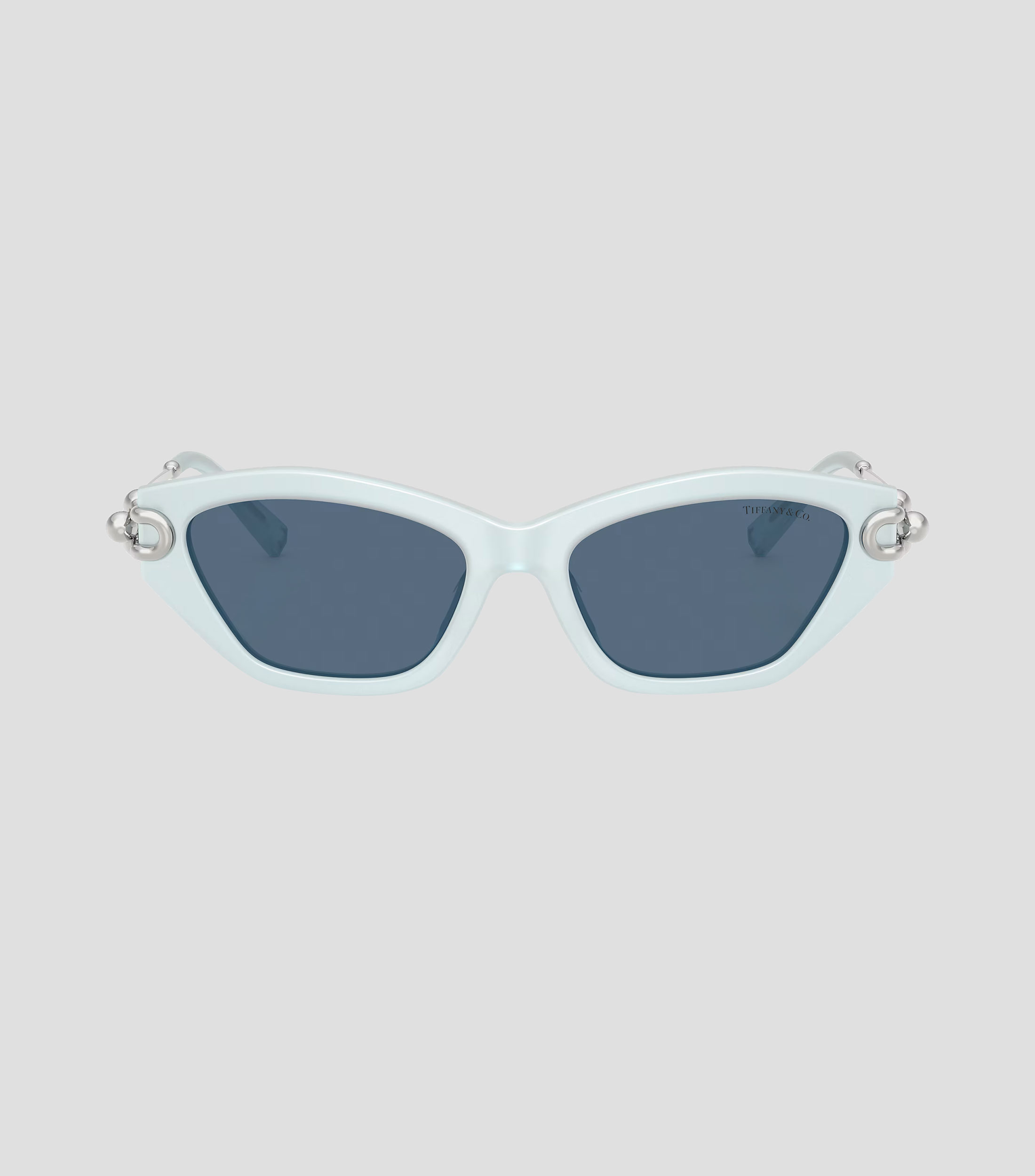 Lentes de sol ojo de gato zafiro pálido Mujer