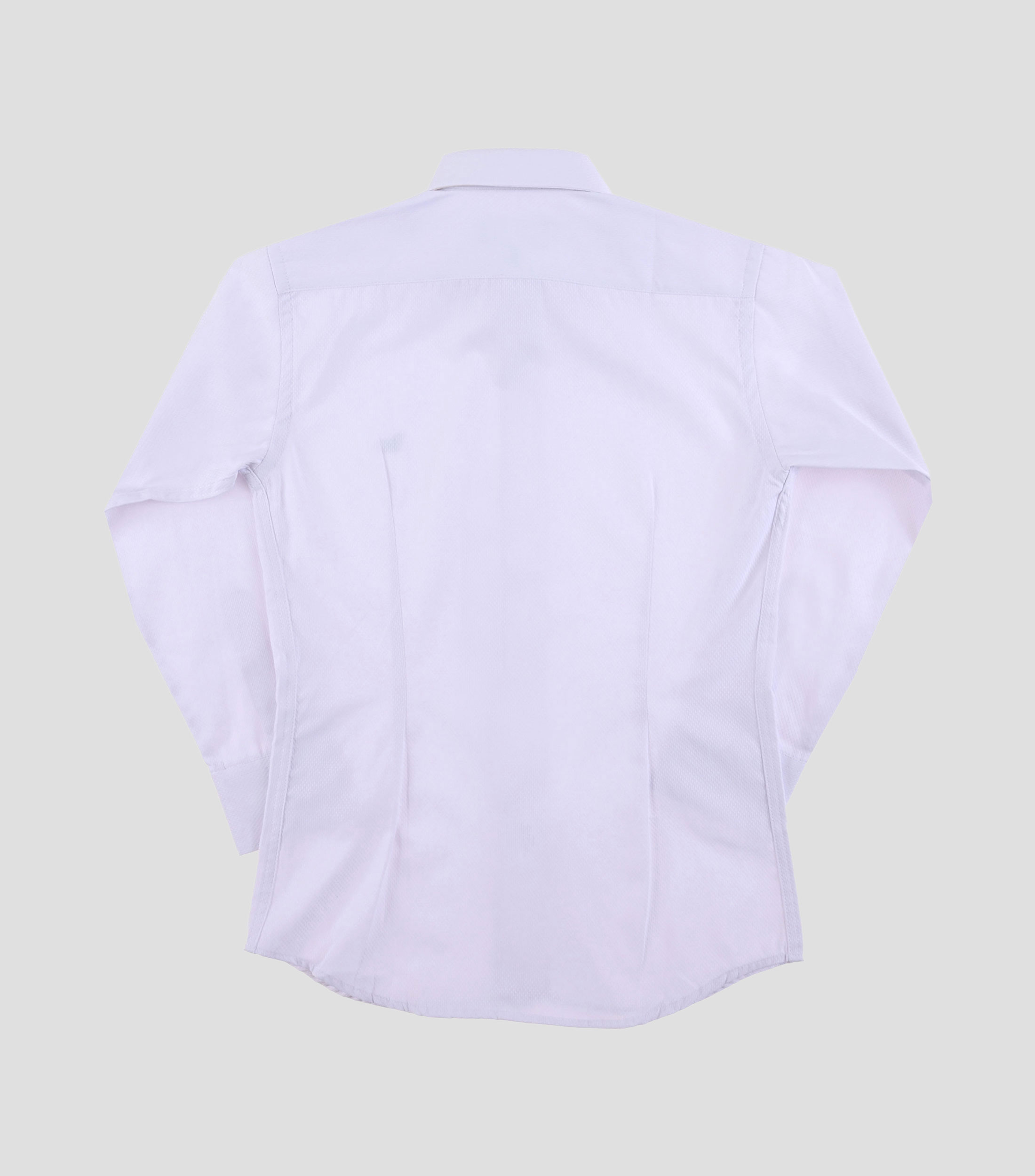 Camisa de vestir lisa con manga larga Niño