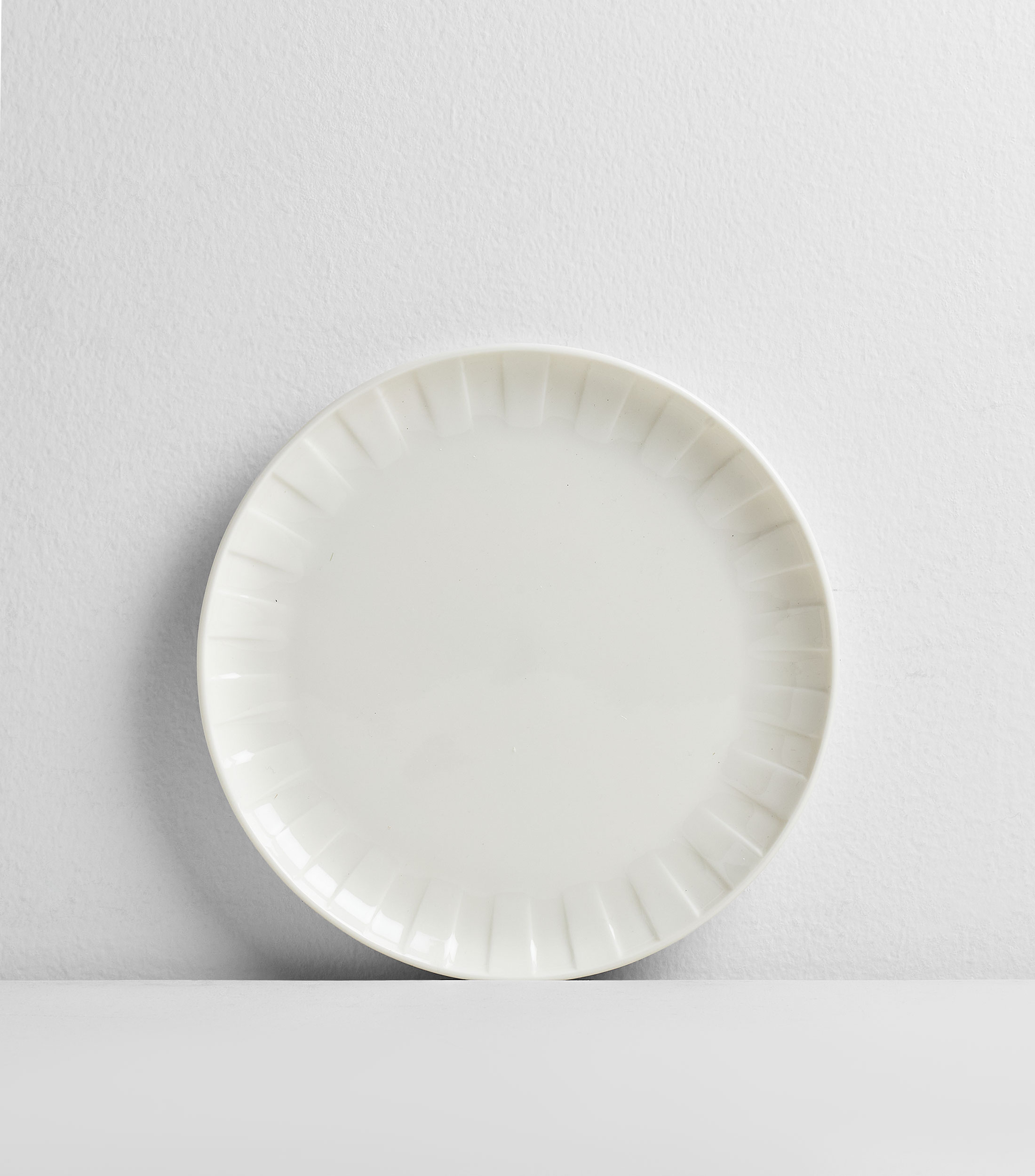 Plato para ensalada Absolute blanco liso