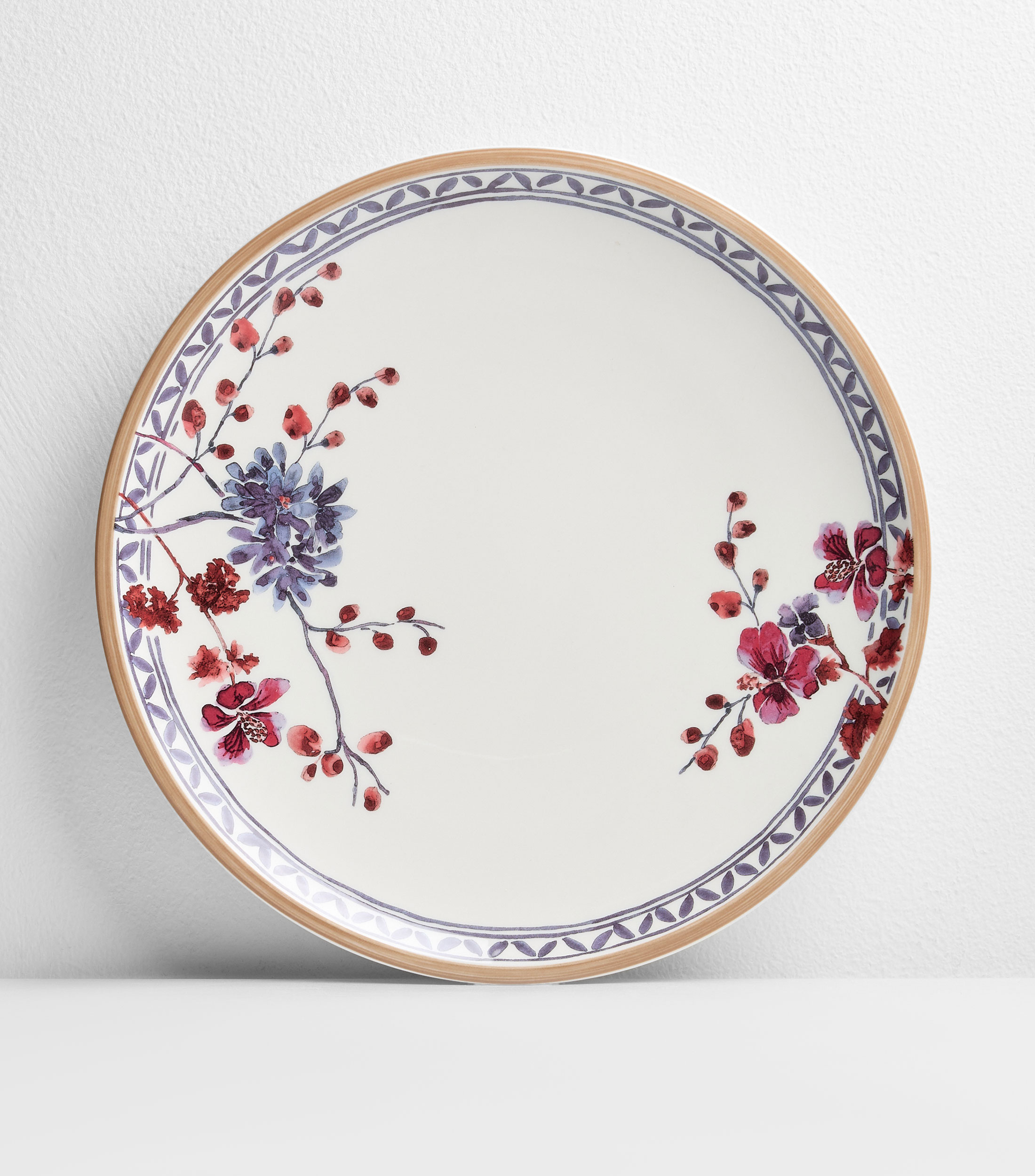 Plato llano Artesano Lavender floral