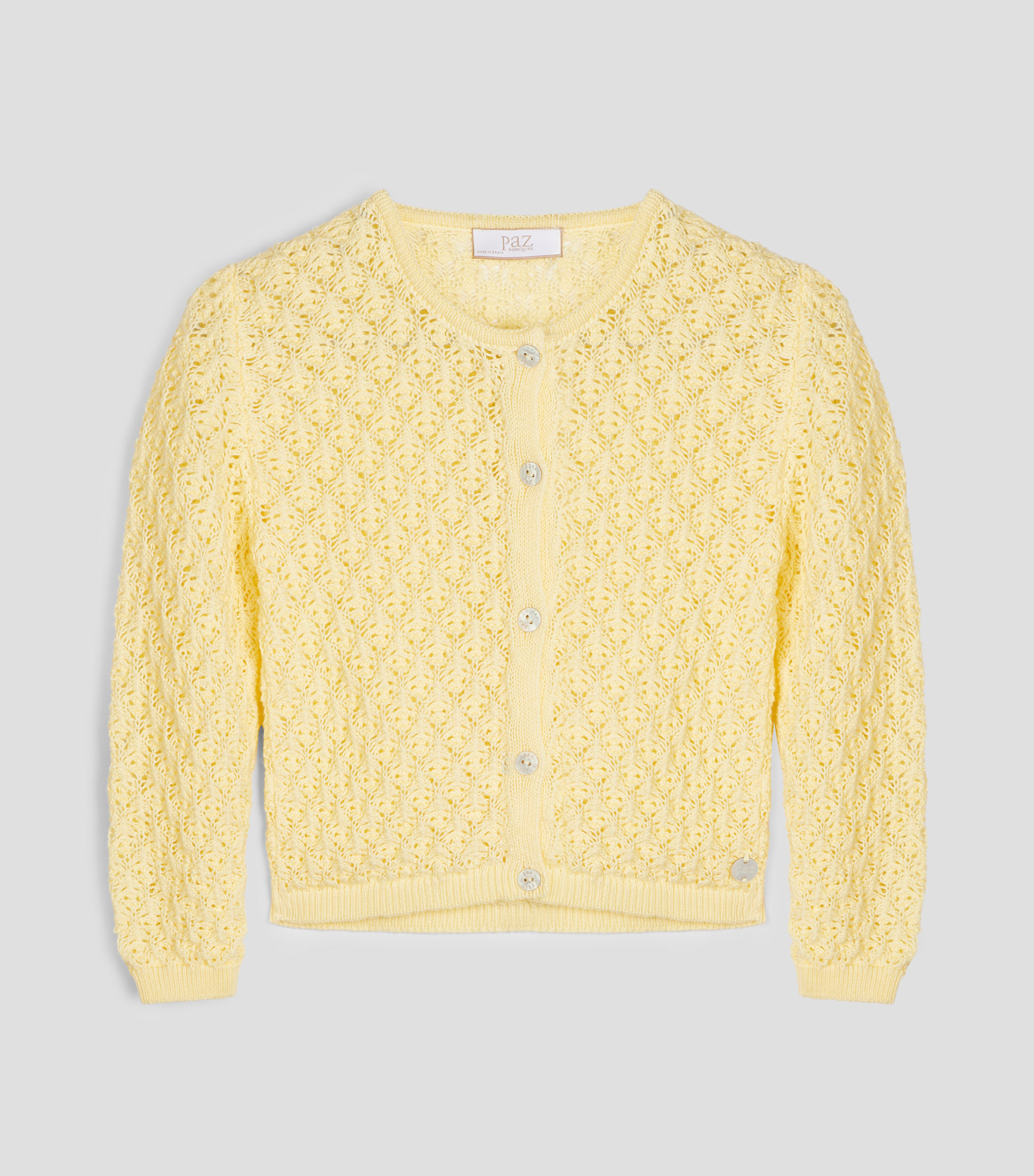 Suéter Tejido cuello redondo Niñas
