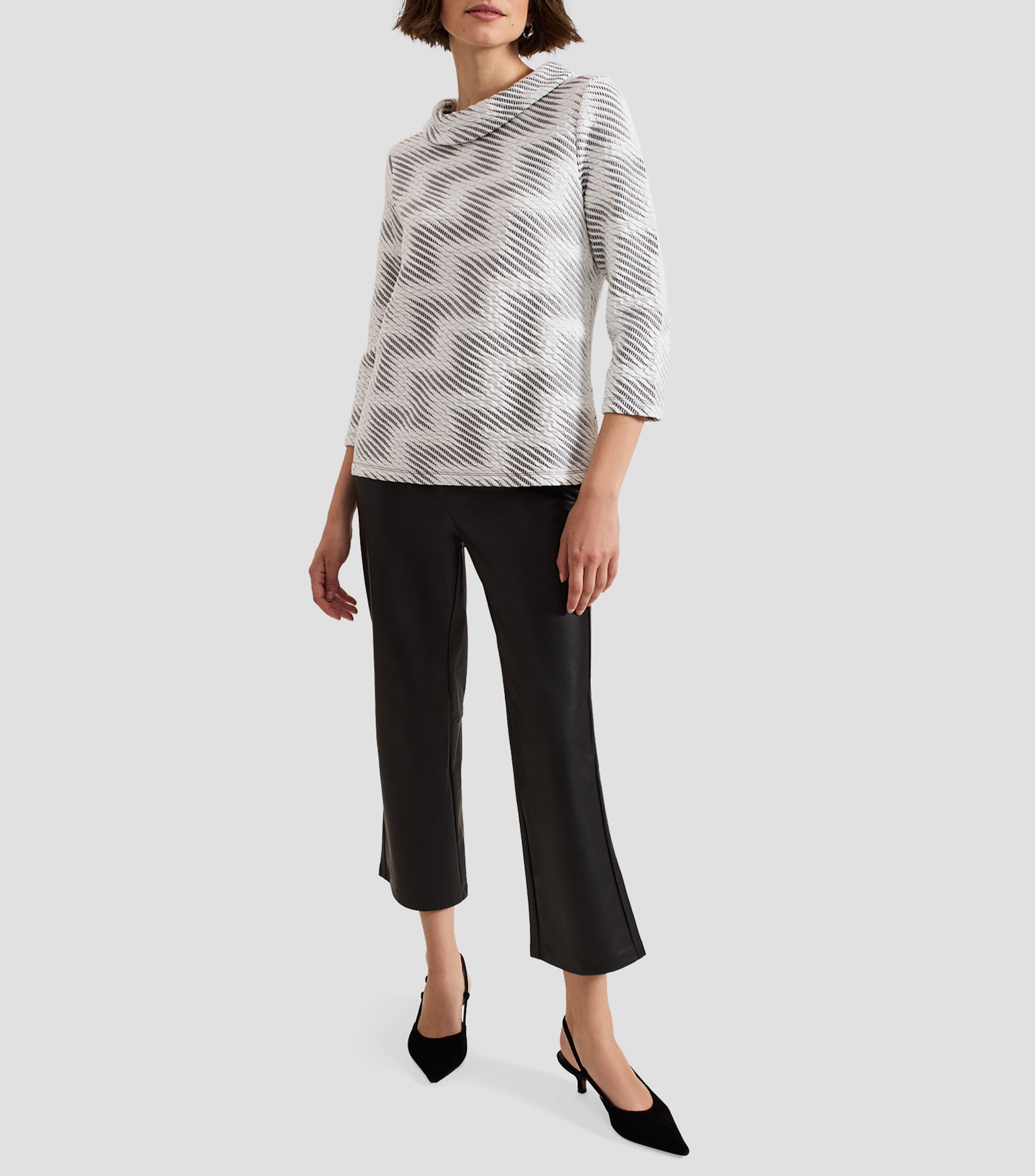 Pantalon casual tipo capri Mya Mujer