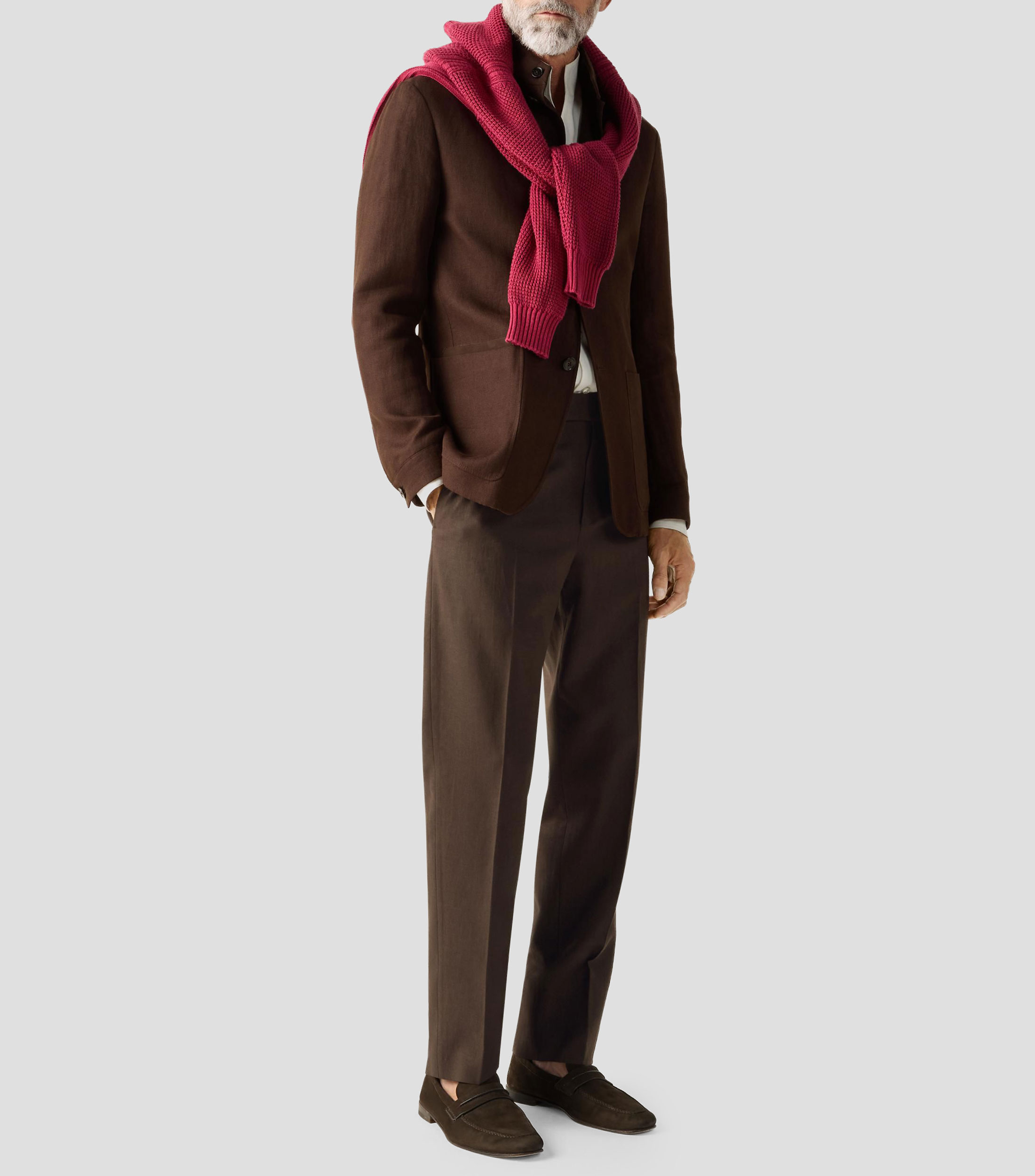 Saco liso Hombre