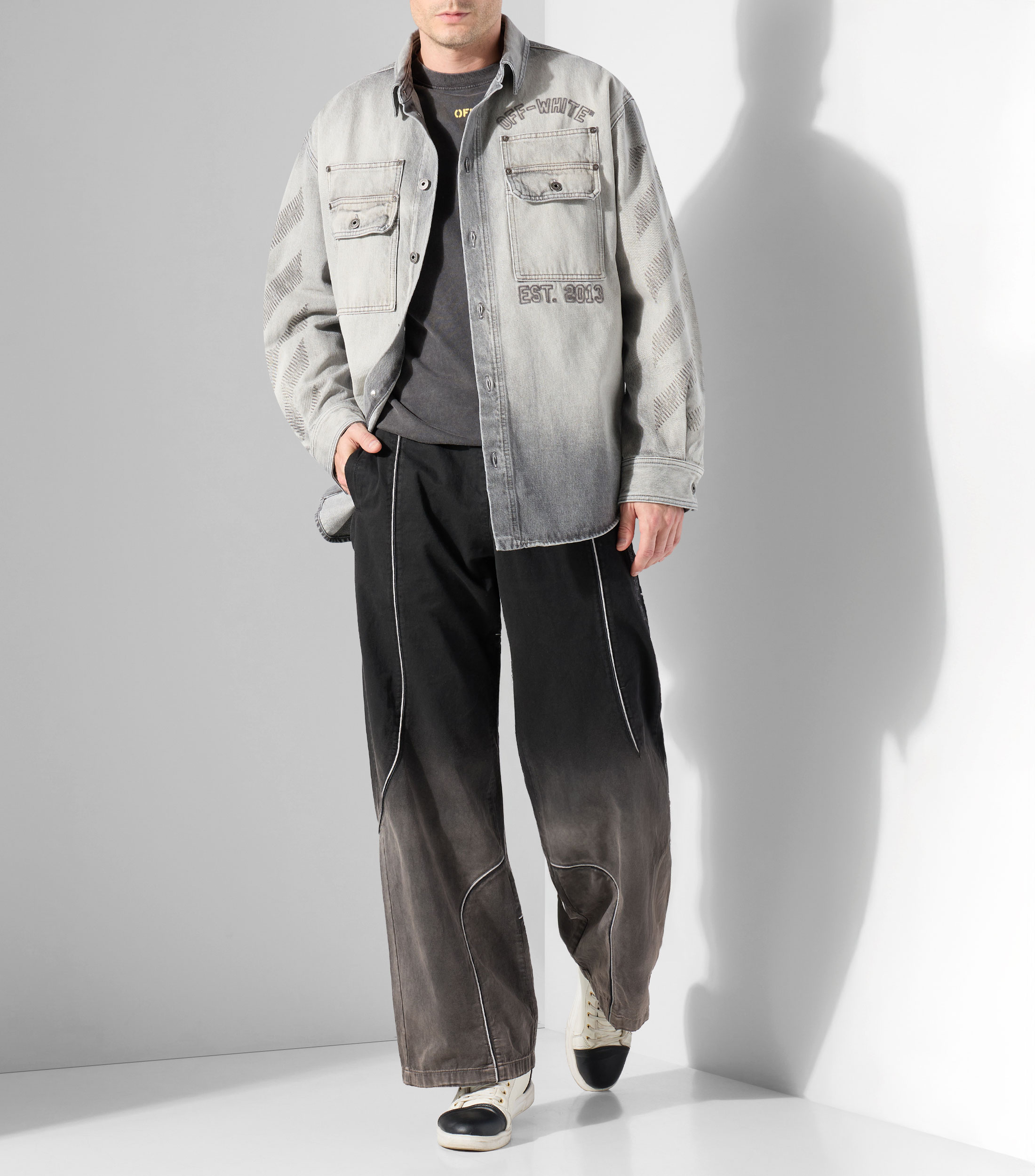 Sobrecamisa de mezclilla Hombre
