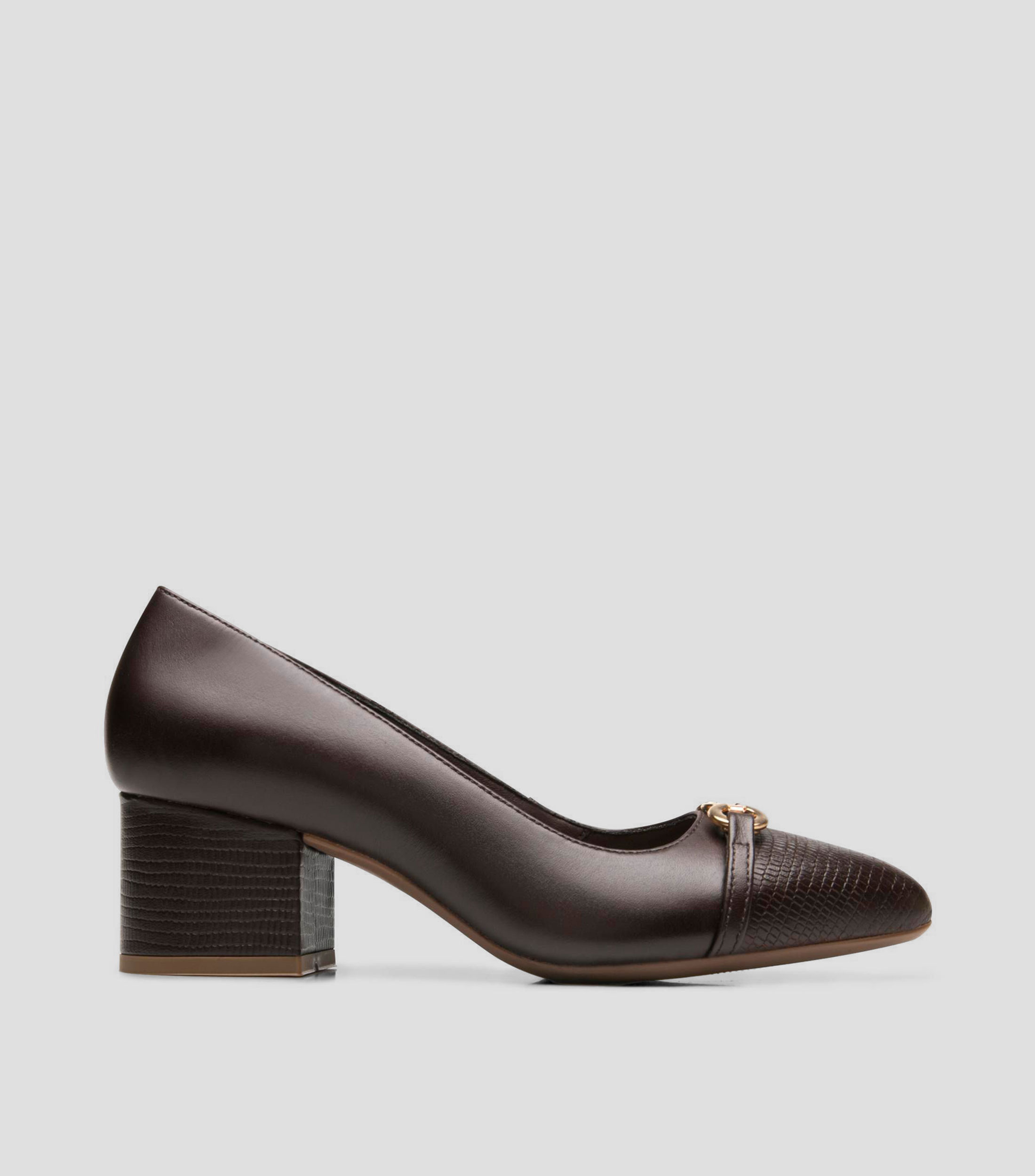 Zapatillas con Tacón ancho de 5.5 cm Mujer