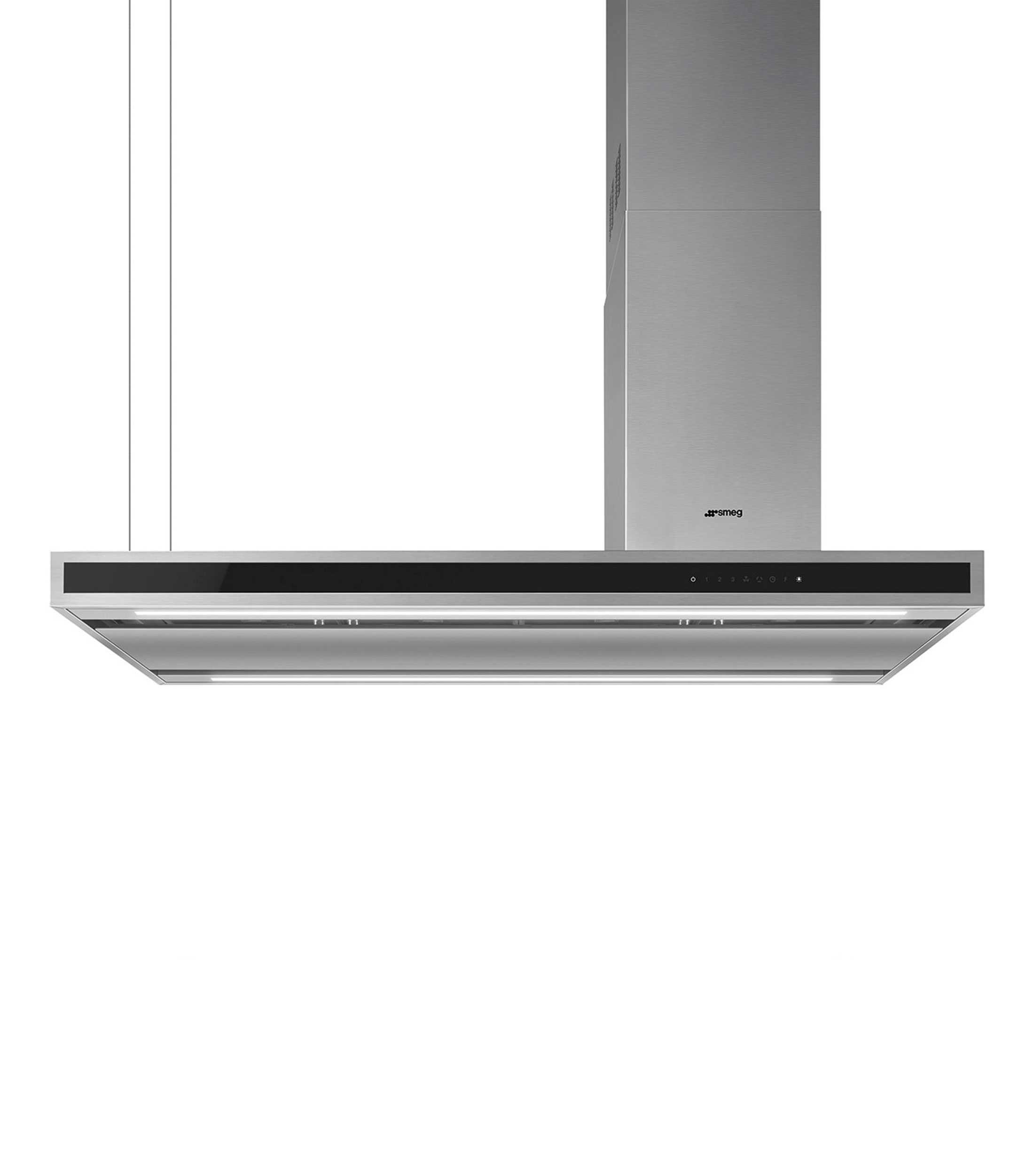 Campana de Isla 120 cm en Acero