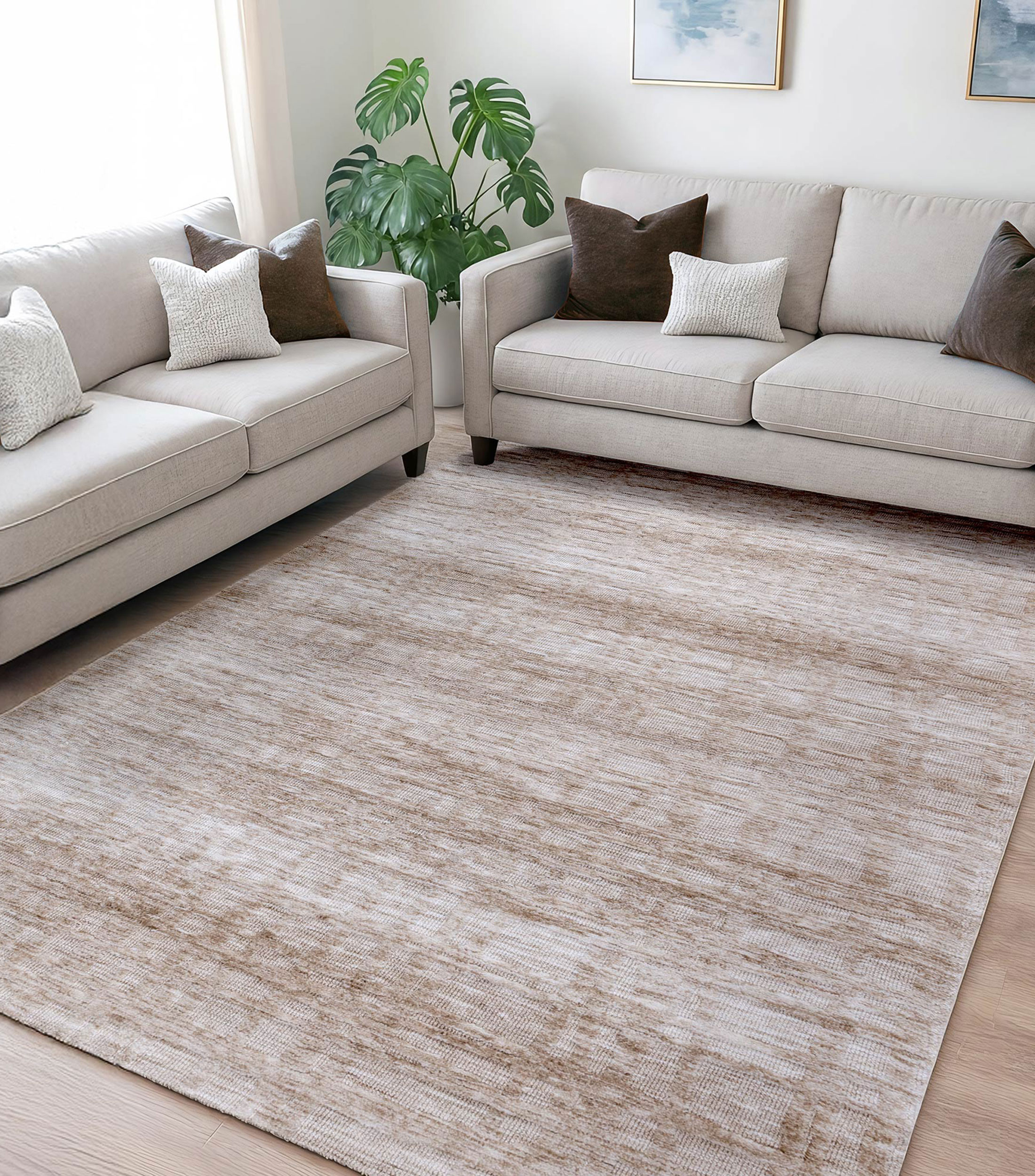 Tapete decorativo Maika en poliéster 340 x 240 cm