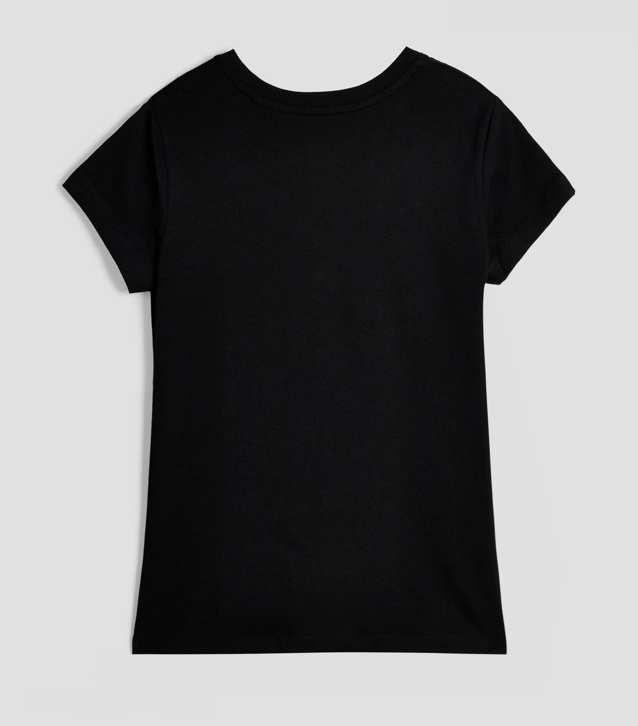 Playera cuello redondo manga corta lisa Niña