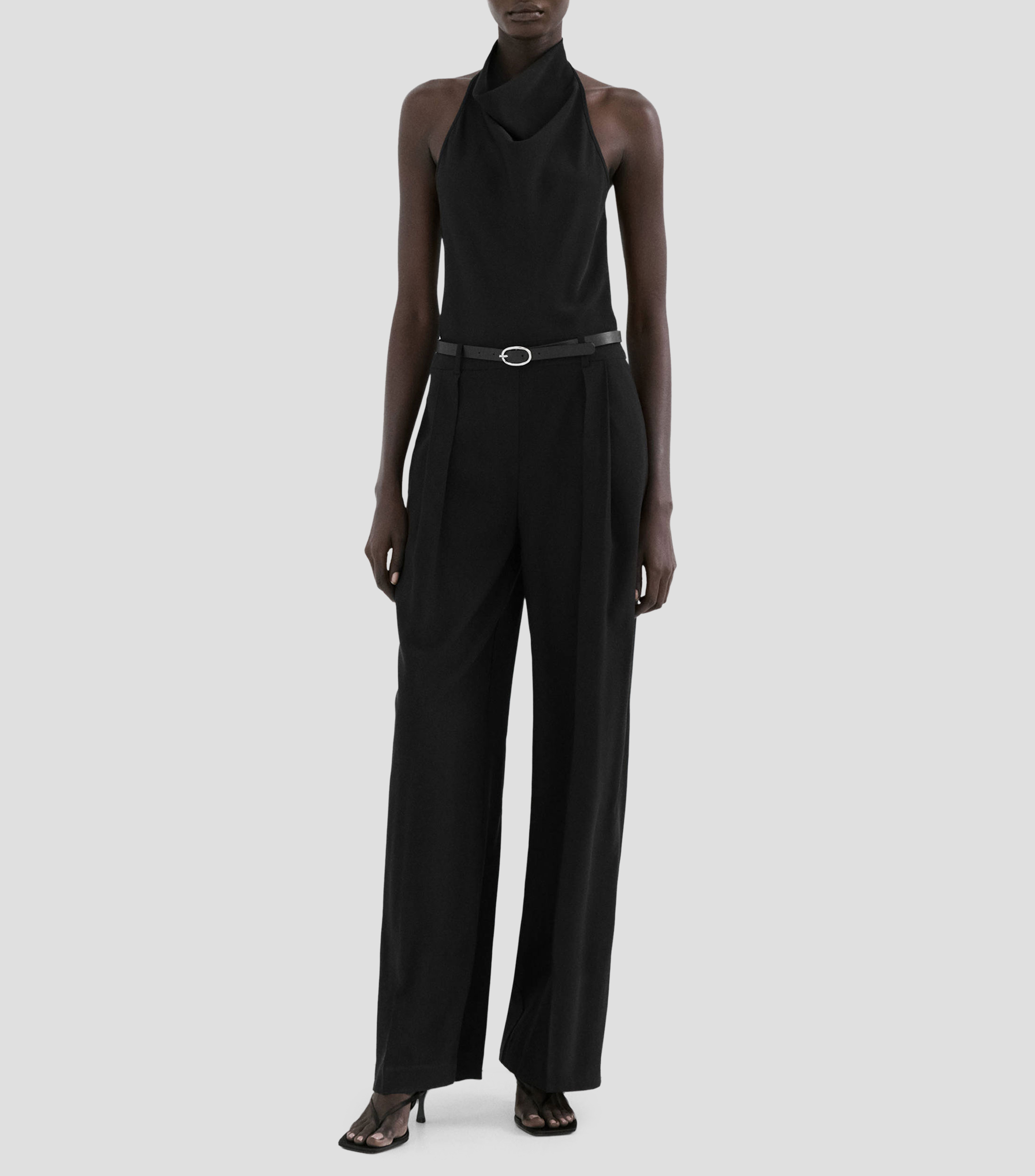 Jumpsuit de corte recto Mujer