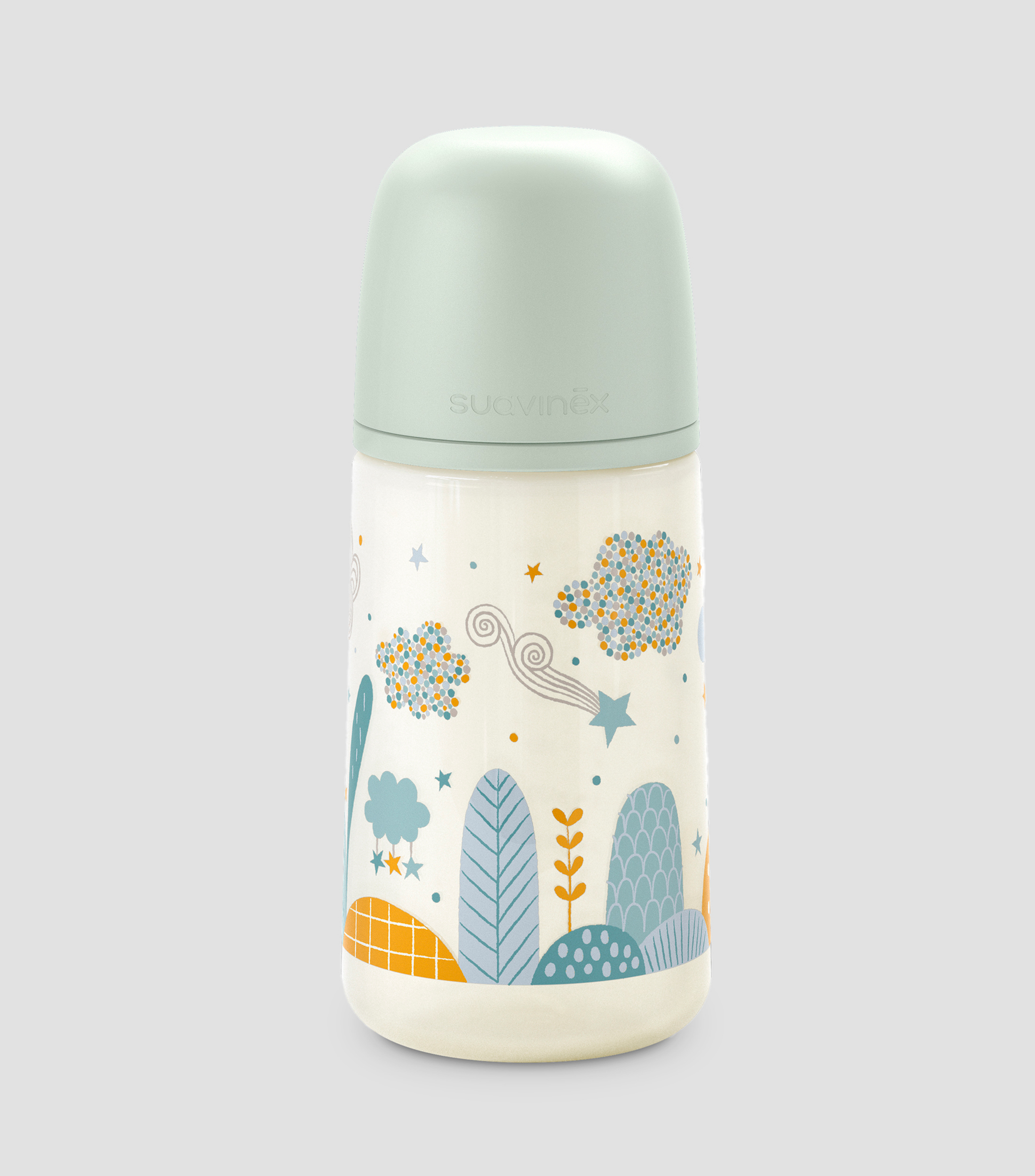 Biberón Anticólicos azul, 270 ml