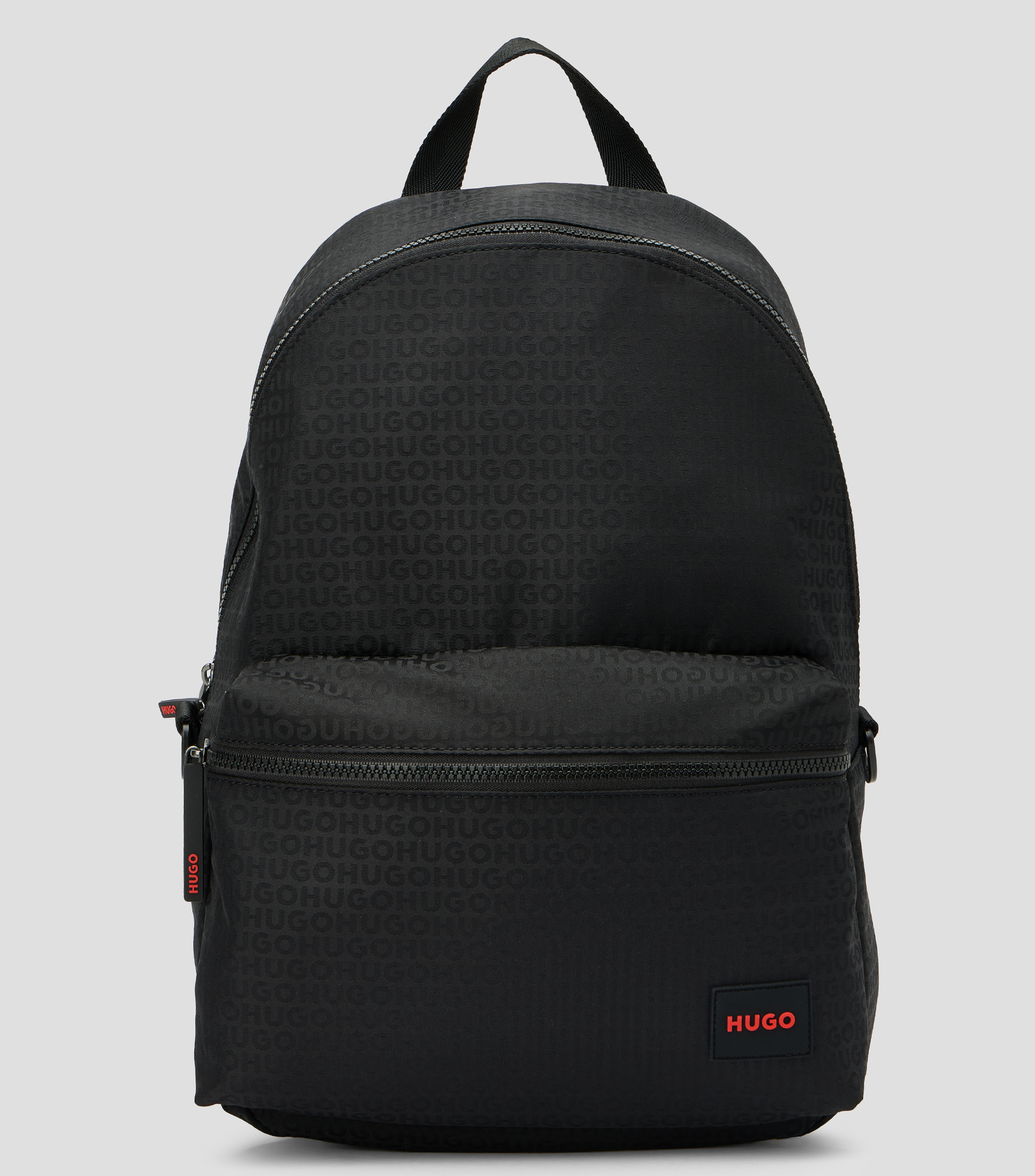 Mochila casual negra Ethon monogram Hombre