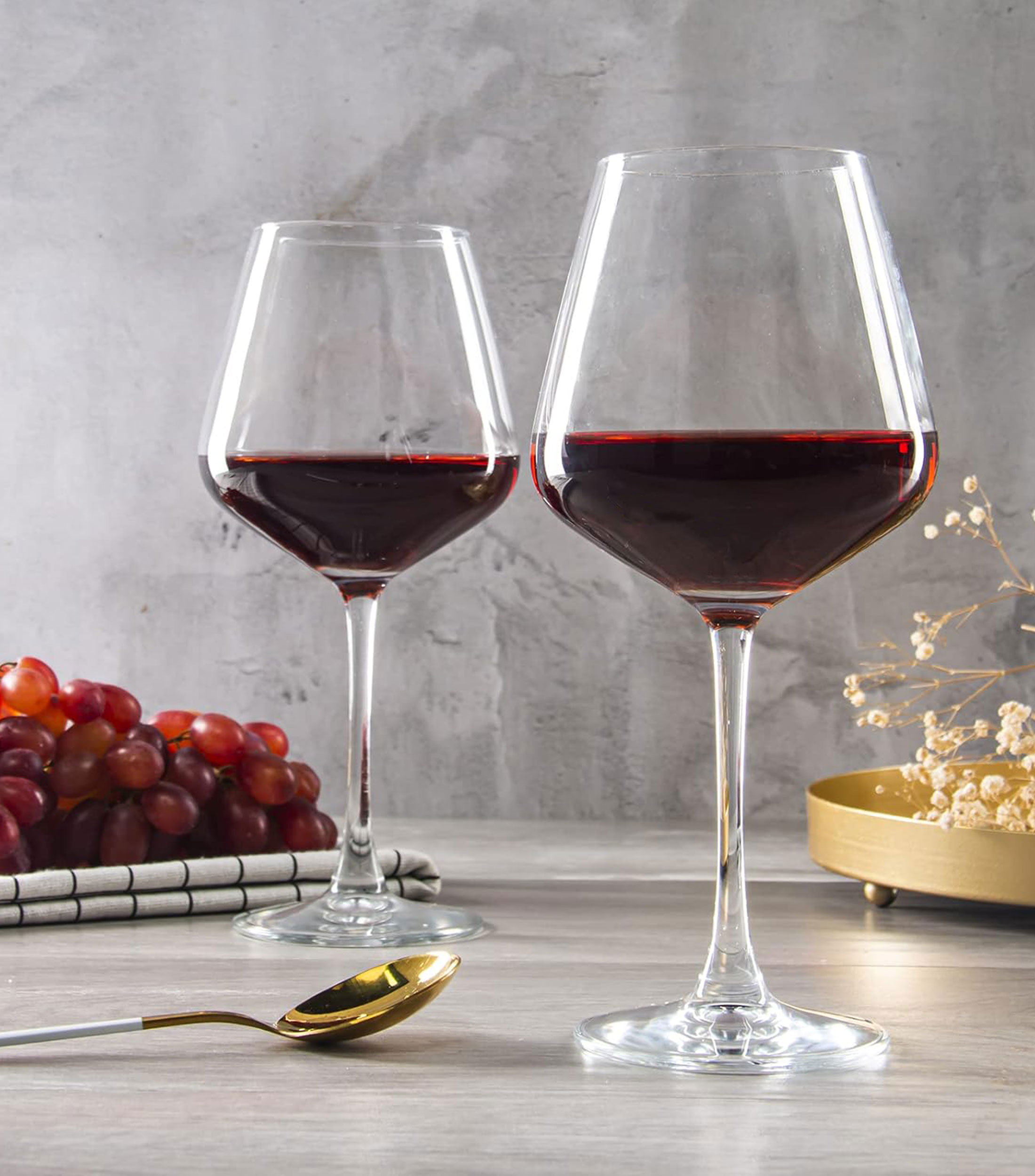 Set 4 Copas para Vino Supreme Borgoña