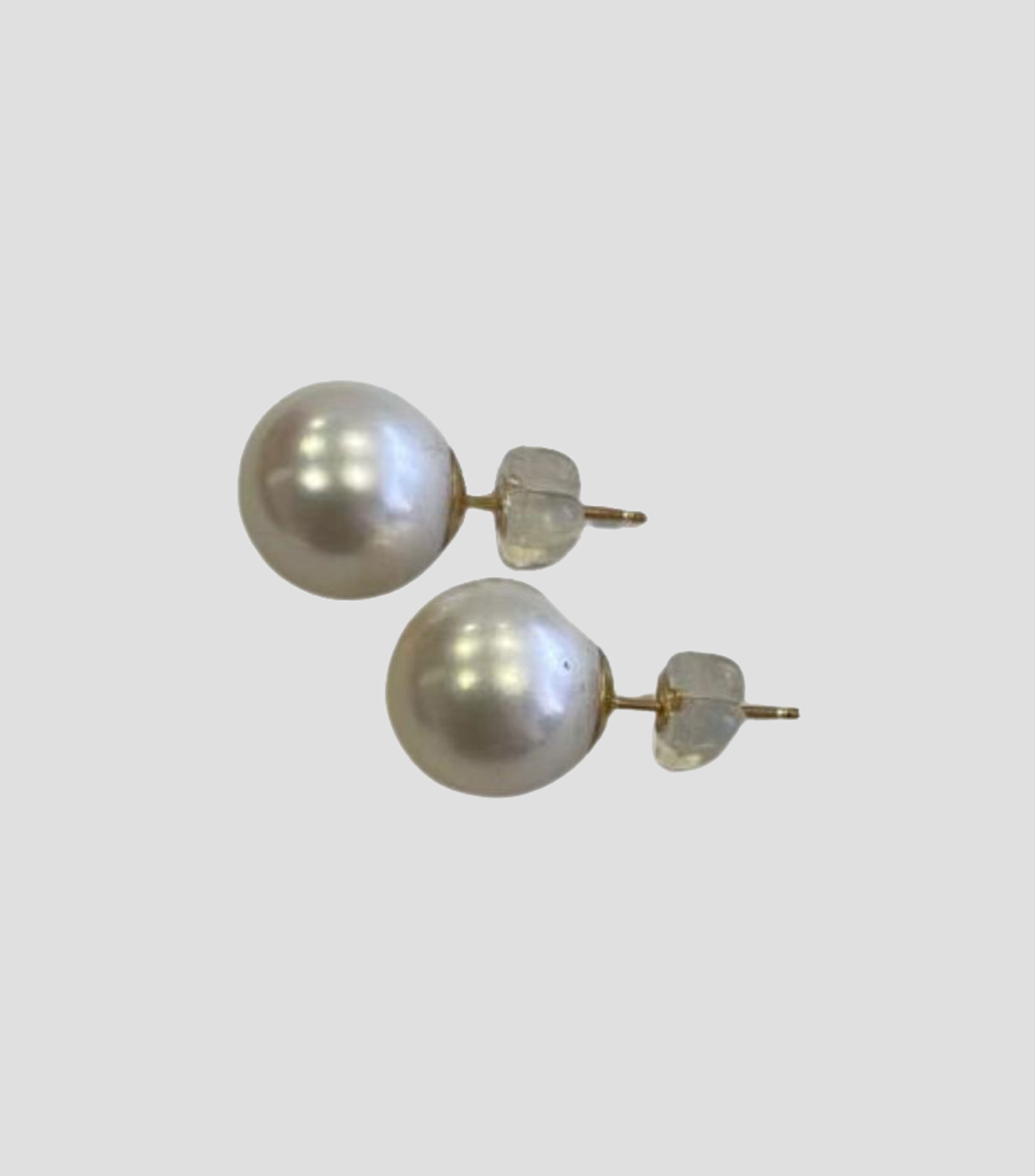 Aretes en oro amarillo de 14 Kilates con perla cultivada Mujer
