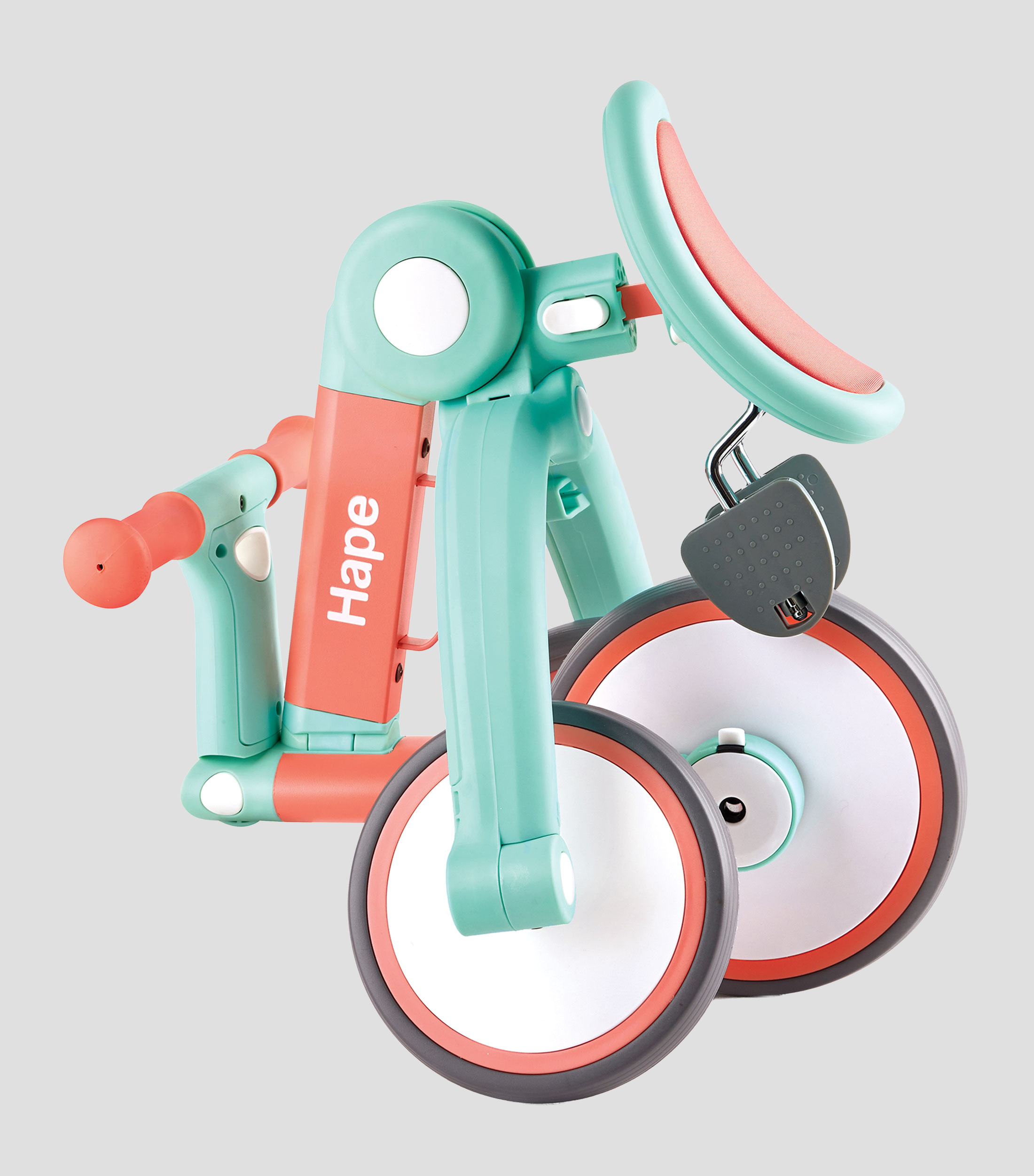 Triciclo Multifuncional 3 en 1 Rosa